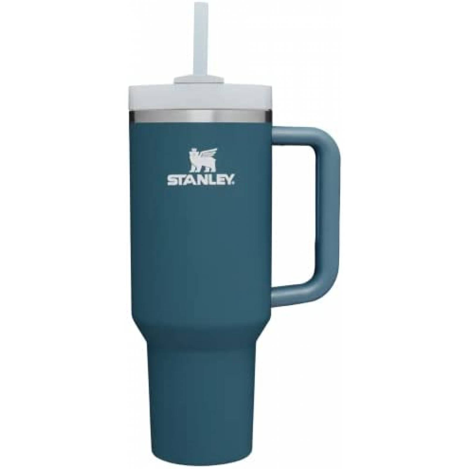 Termo con Popote y Tapa Stanley 1200ml de Acero Inoxidable