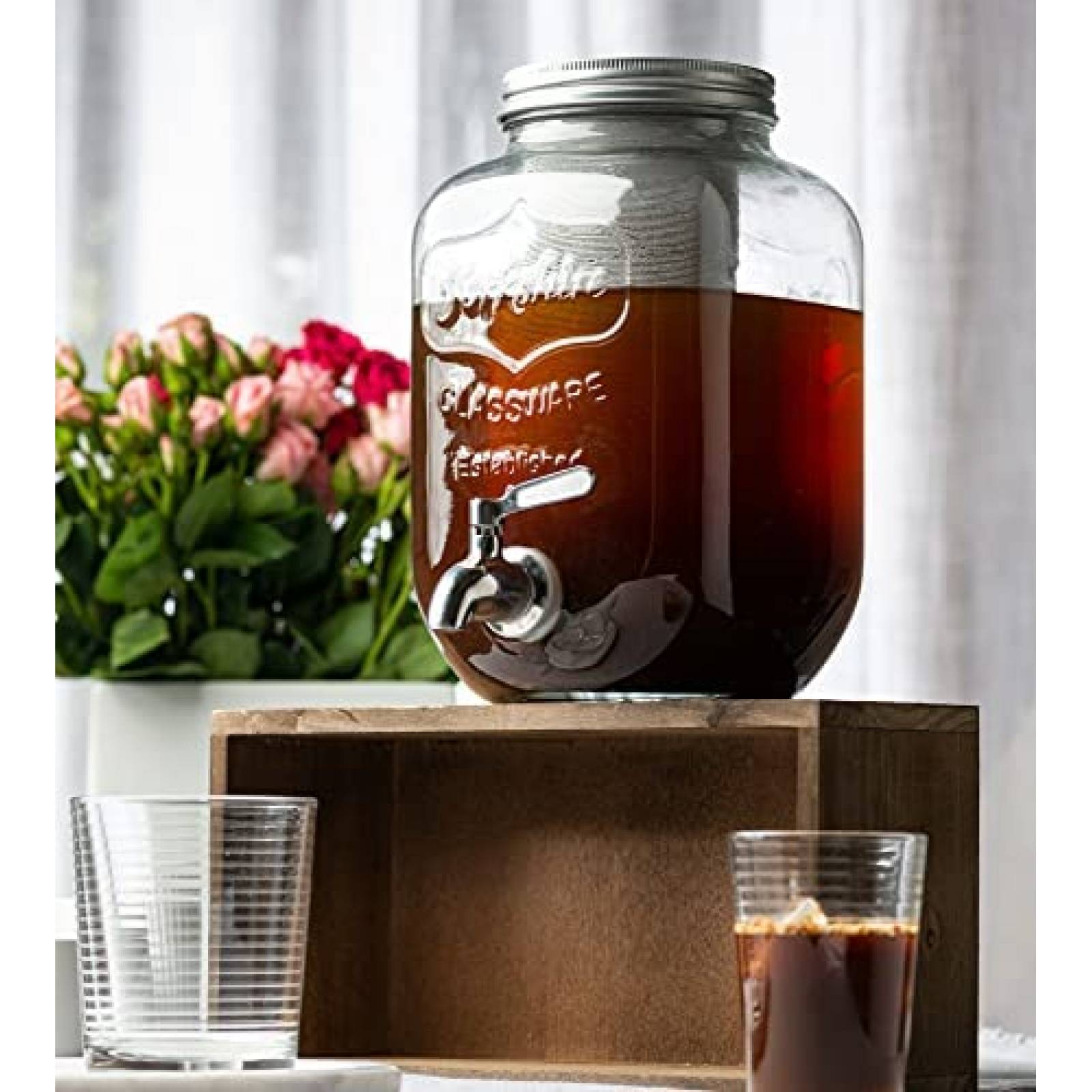 Dispensadora de Cerveza Le'raze Capacidad 1 Galon -Negro