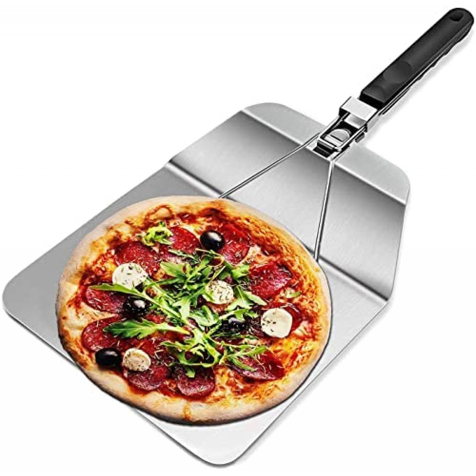 Kit para Pizza de Horno Fat-Cat 8 Pzs pra Pizza 12'' -Plata