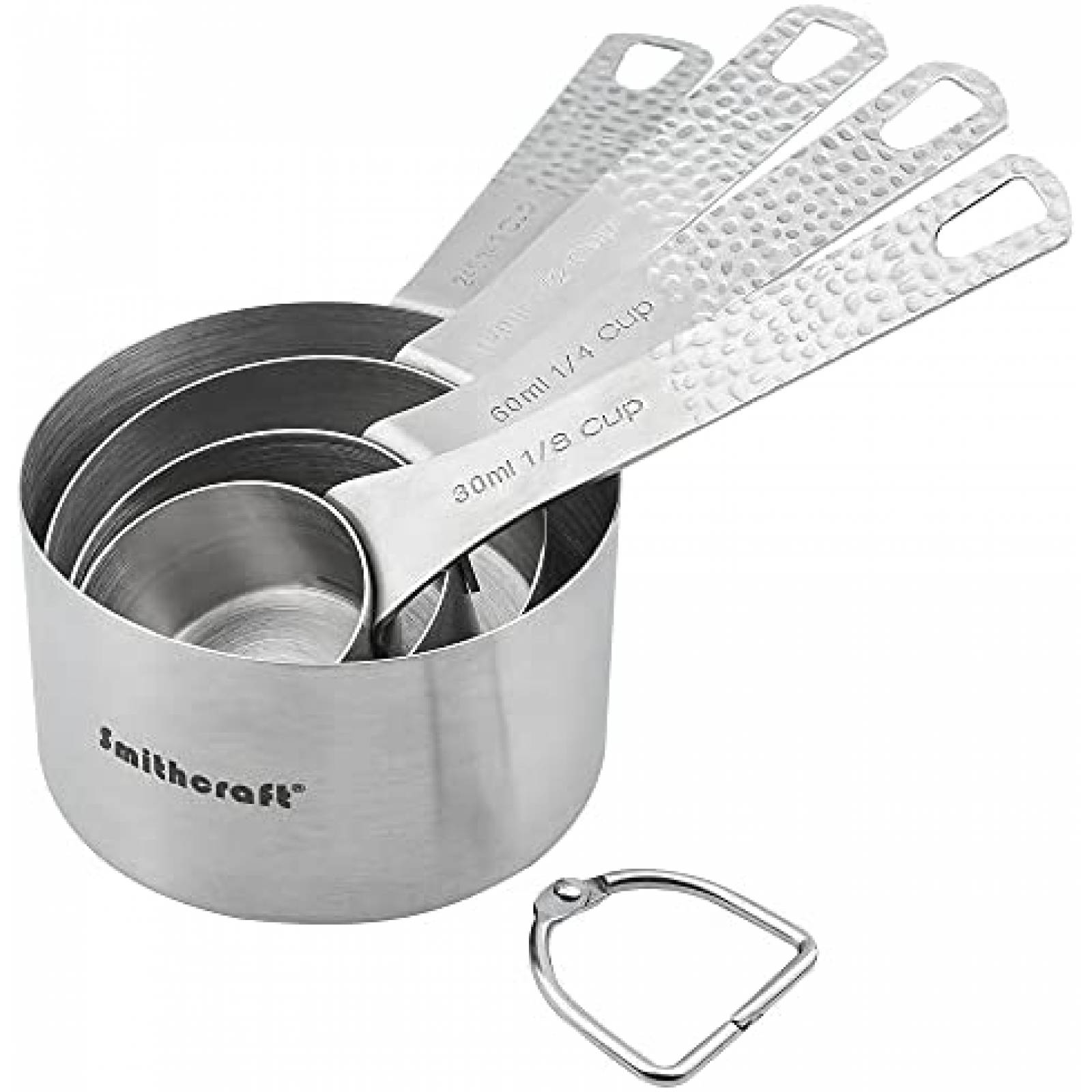 Kit de Cucharas/Tazas Smithcraft de 4 y 5 Pzs -Plata