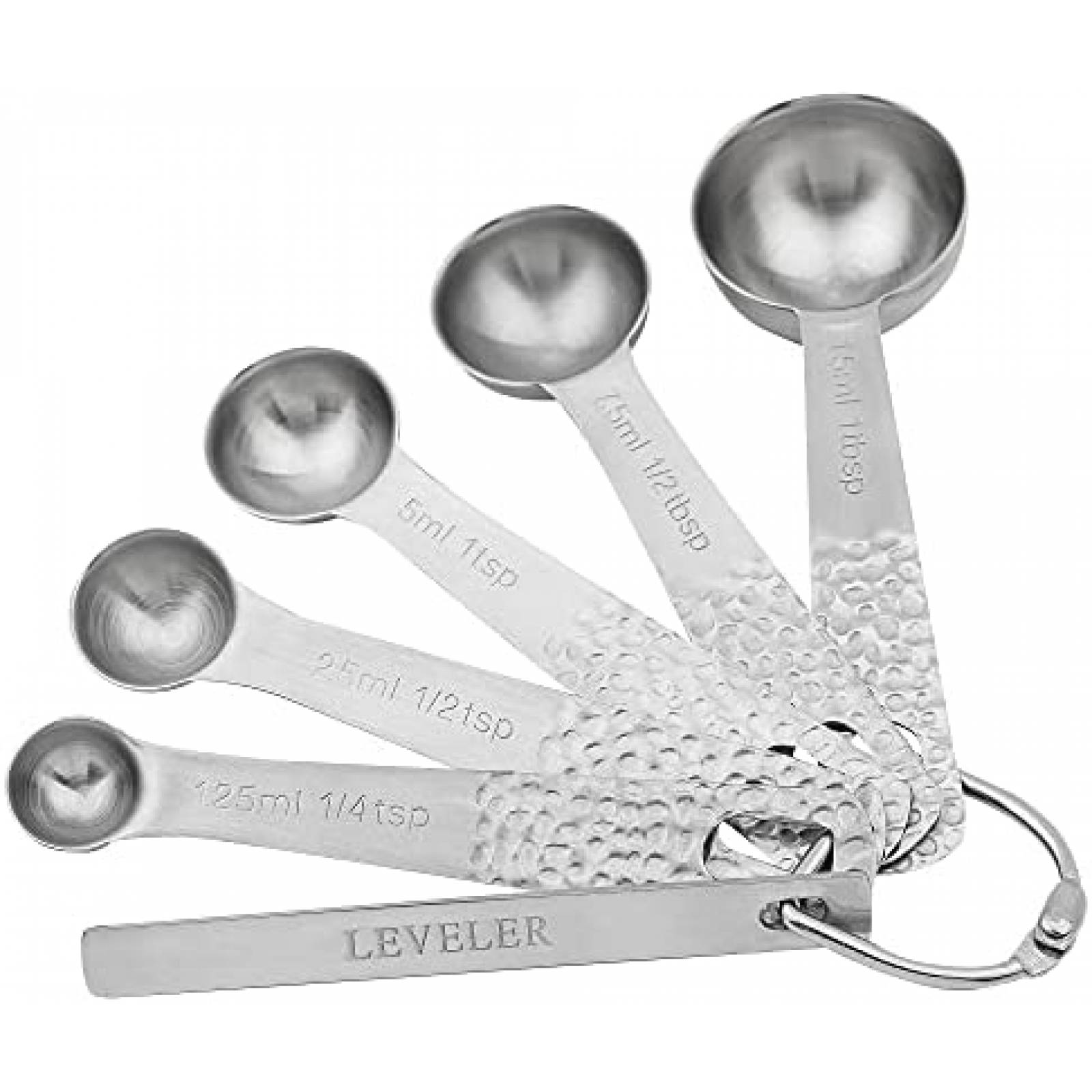 Kit de Cucharas/Tazas Smithcraft de 4 y 5 Pzs -Plata