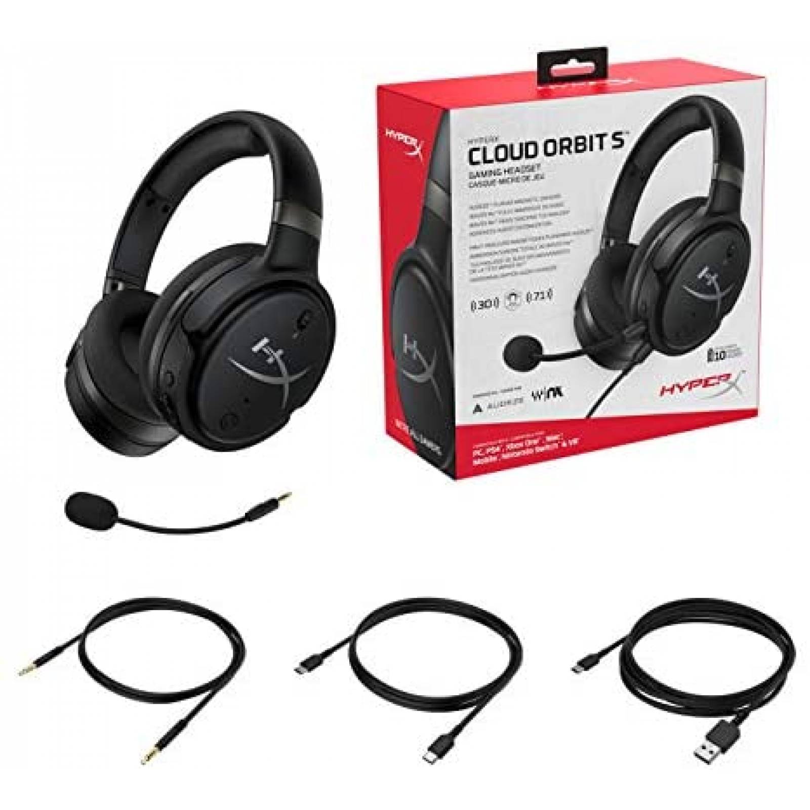 Auriculares HyperX Cloud Orbit S-Gaming con microfono