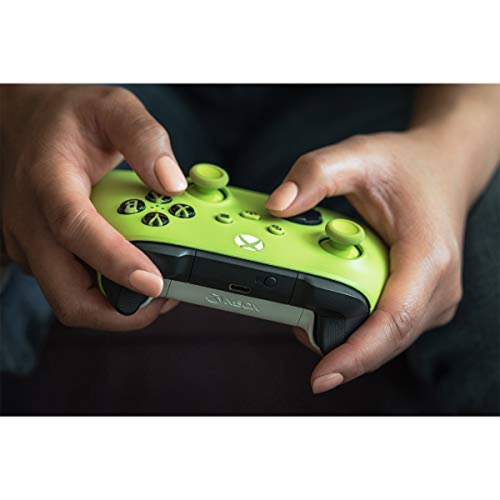 Control Gamer MIcrosoft Xbox Core Inalambrico -Verde