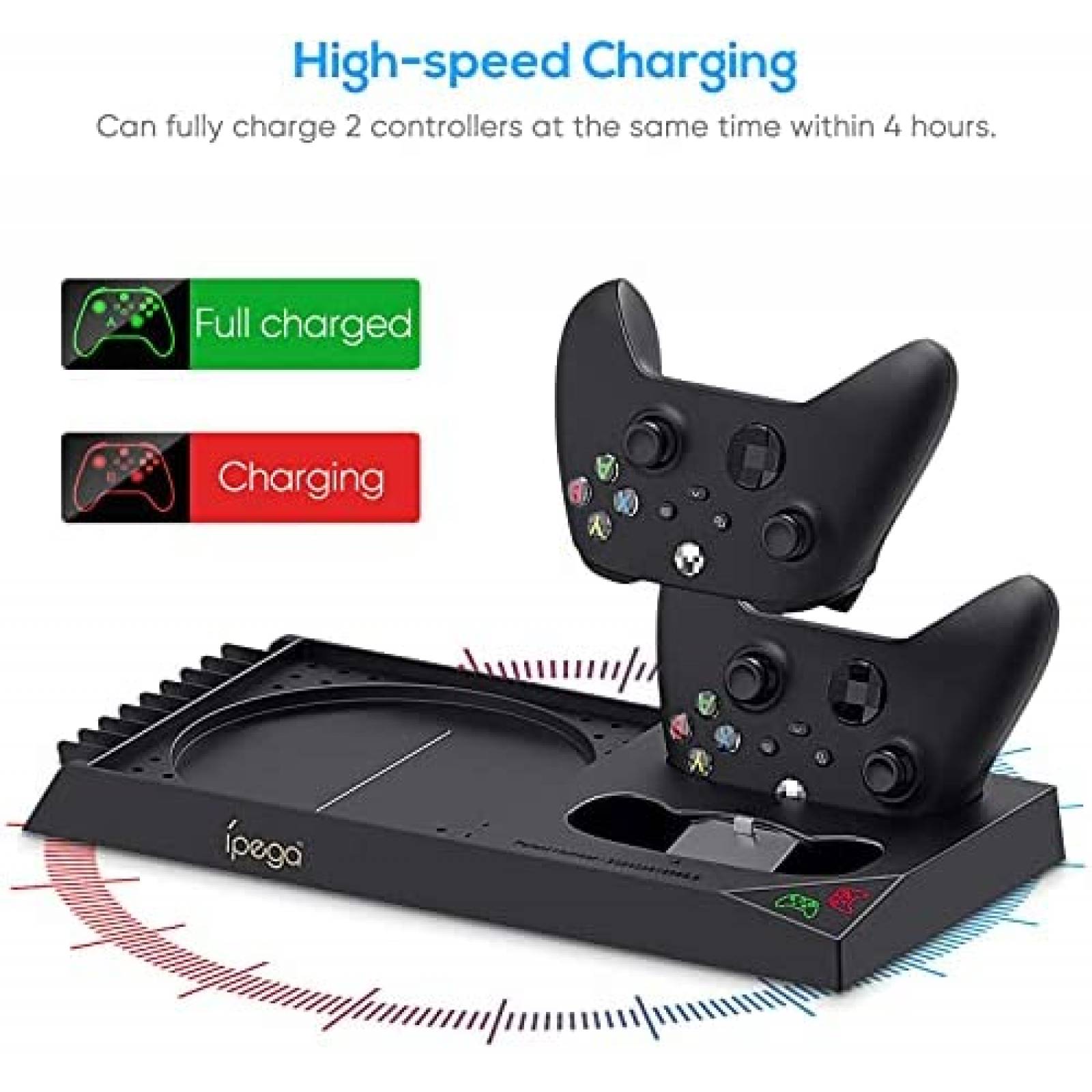 Soporte de Ventilacion FYOUNG para Xbox Series X -Negro