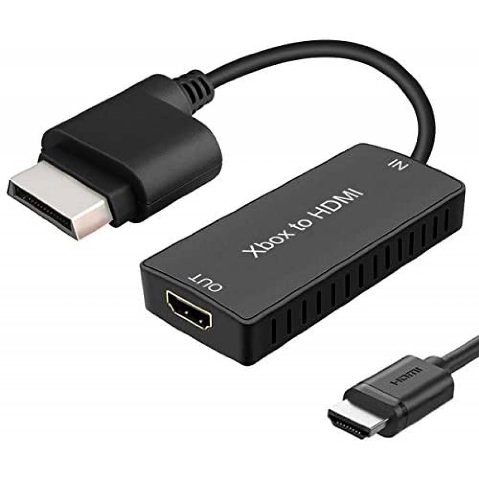Convertidor Y.D.F de Consola Xbox 360 a HDMI -Negro
