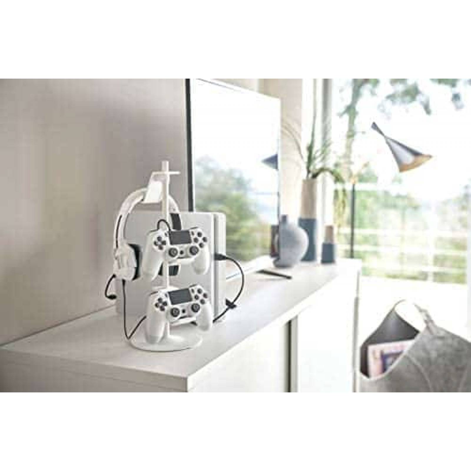 Soporte Yamazaki Home para Controles de Consola -Blanco