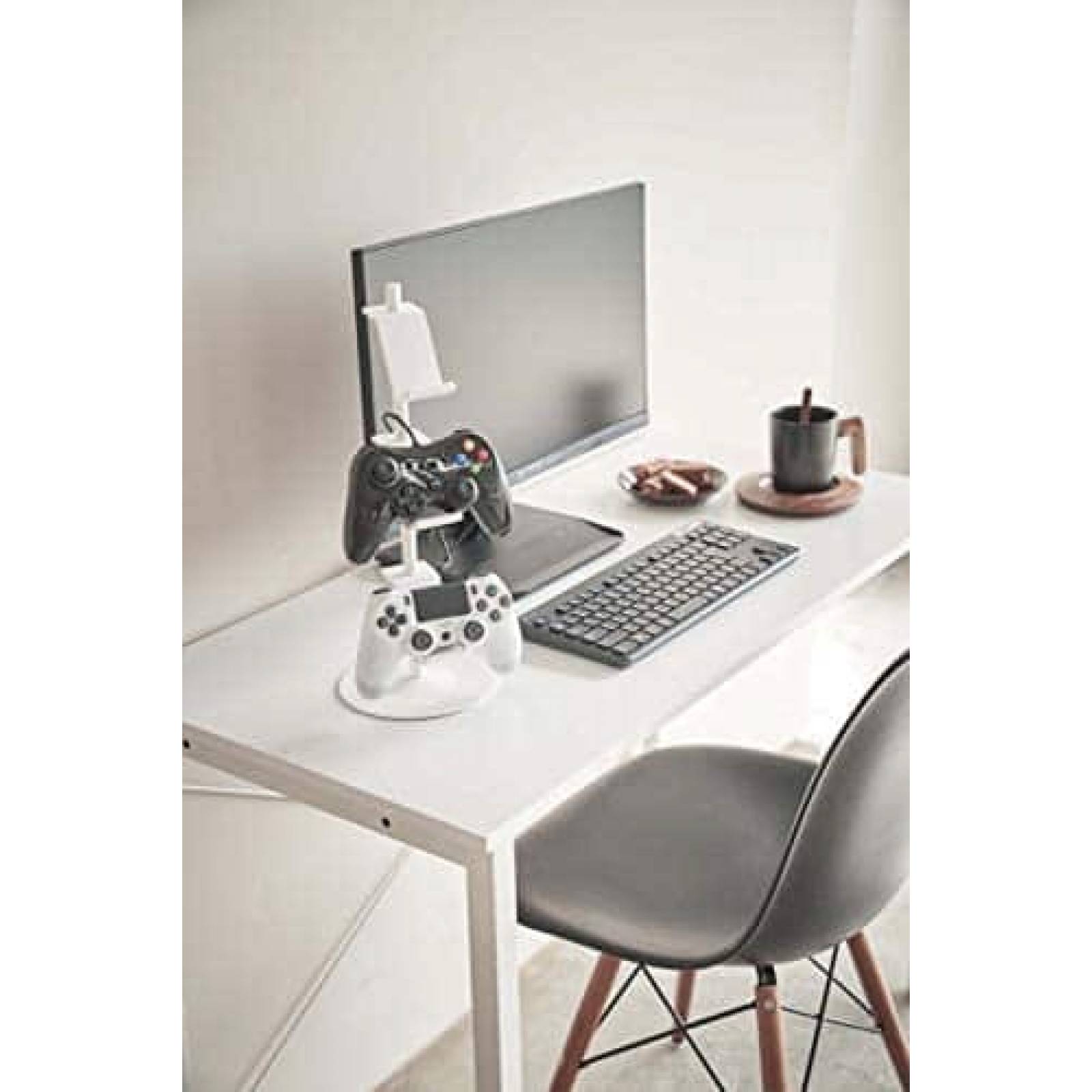 Soporte Yamazaki Home para Controles de Consola -Blanco