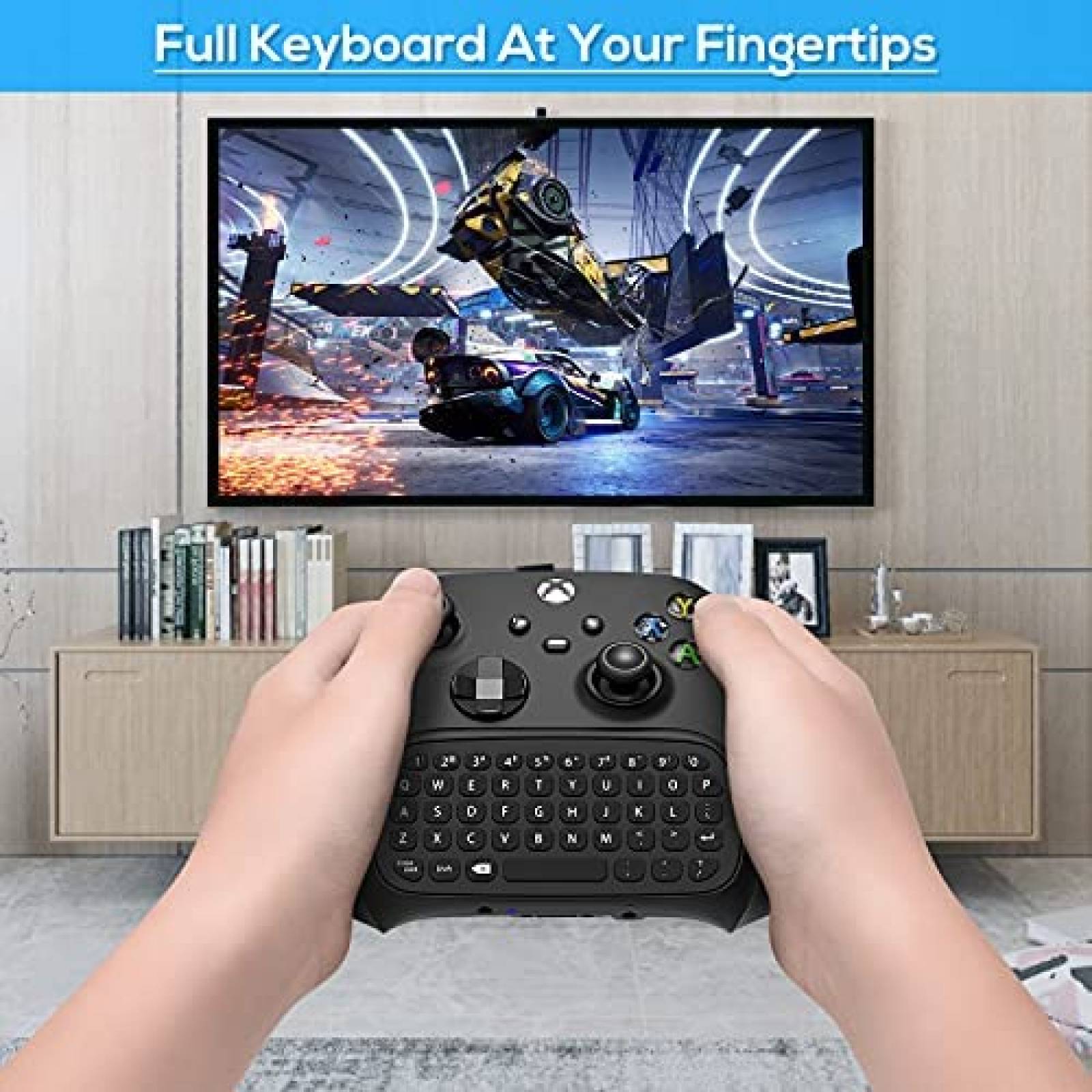 Teclado Inalambrico Fyoung para Control de Xbox -Negro
