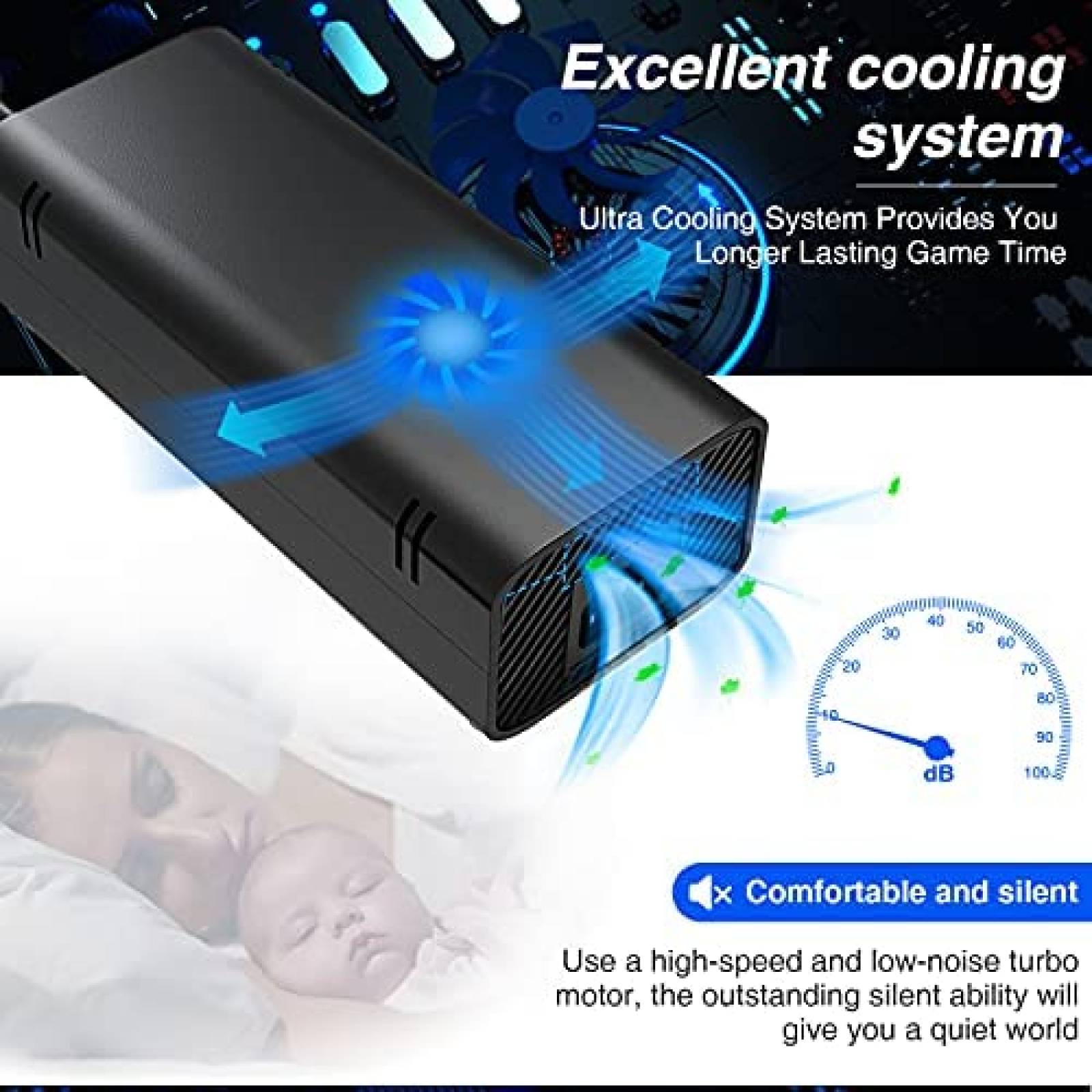 Calble Fuente Poder CTPOWER Xbox 360 Slim Profesional 220W