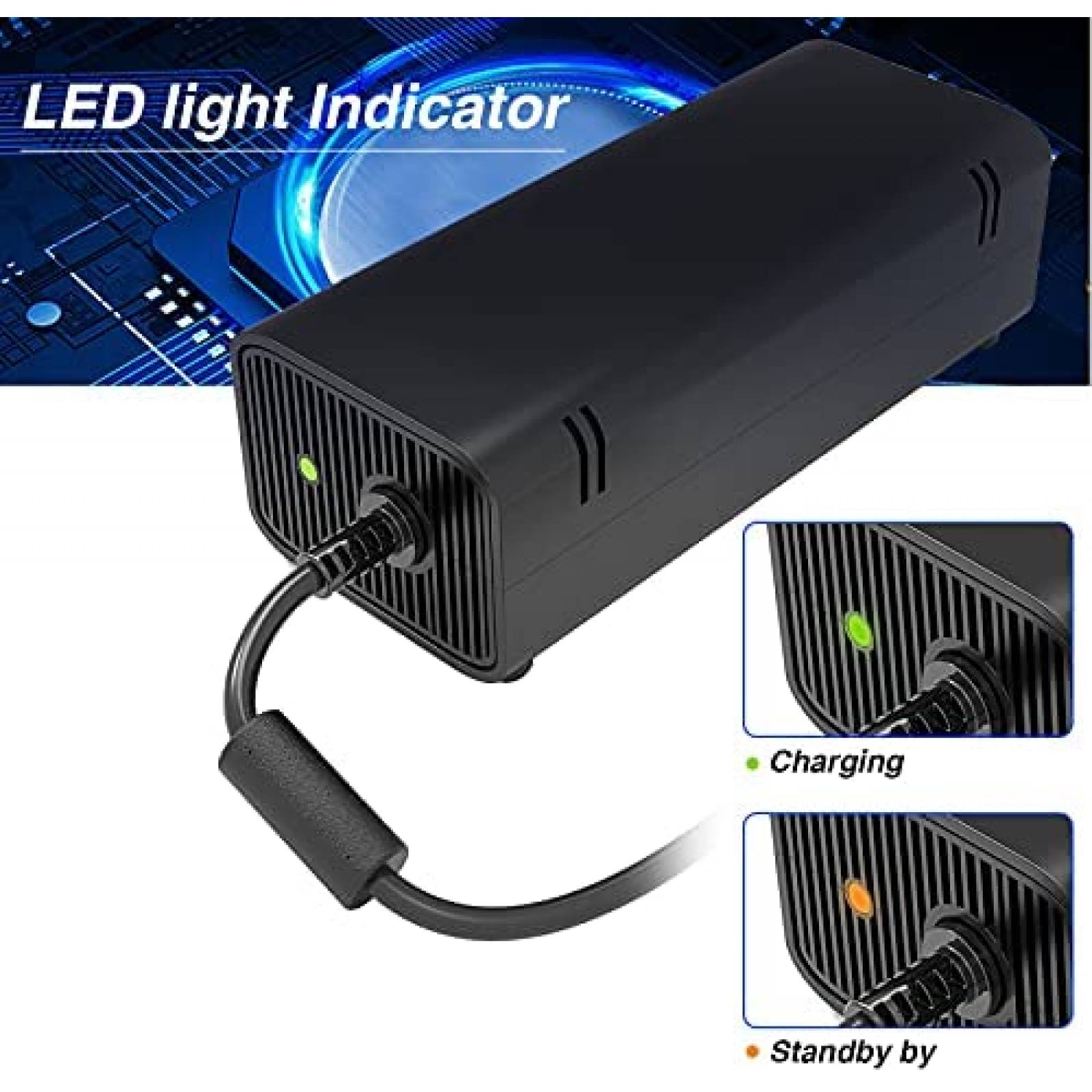 Calble Fuente Poder CTPOWER Xbox 360 Slim Profesional 220W