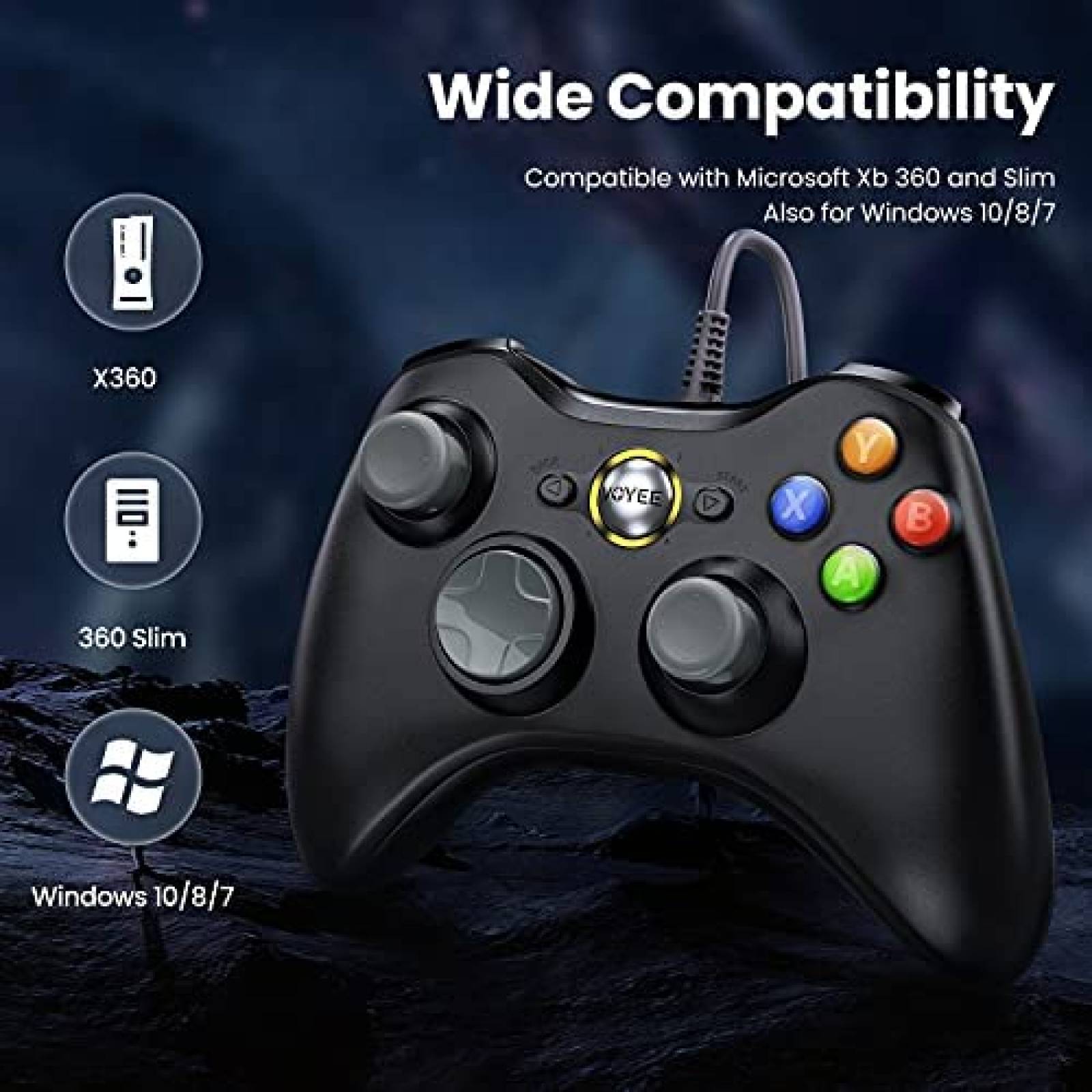 Control de PC VOYEE Diseño Ergonomico para Consola Xbox