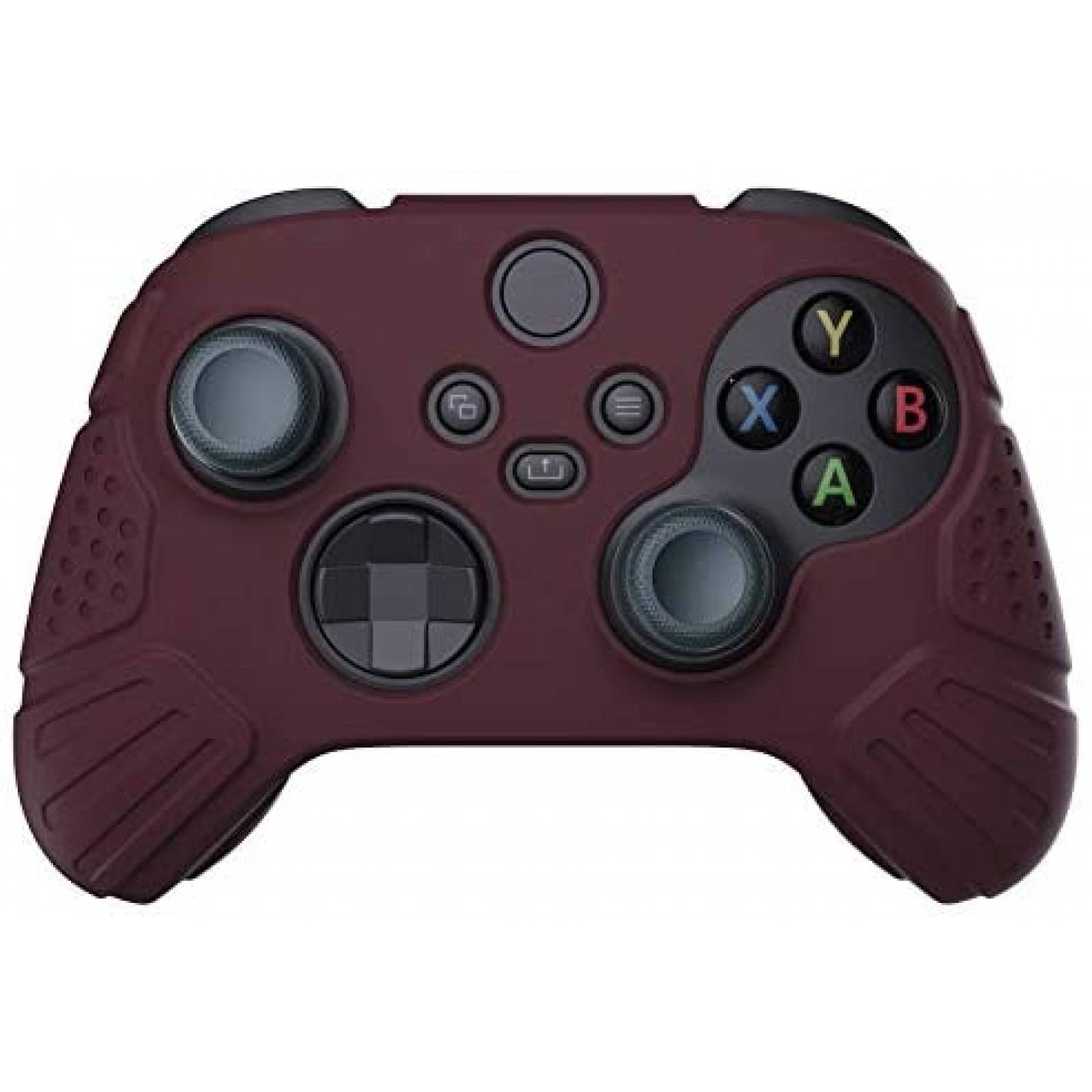Protector para control Xbox One eXtremeRate hule -Rojo vino