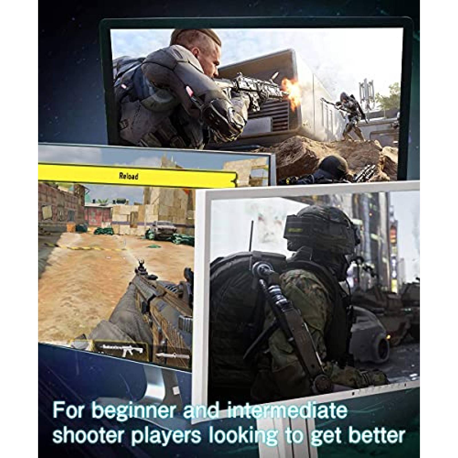 Pack stickers de mira TV Weska x22 reusables 7 diseños