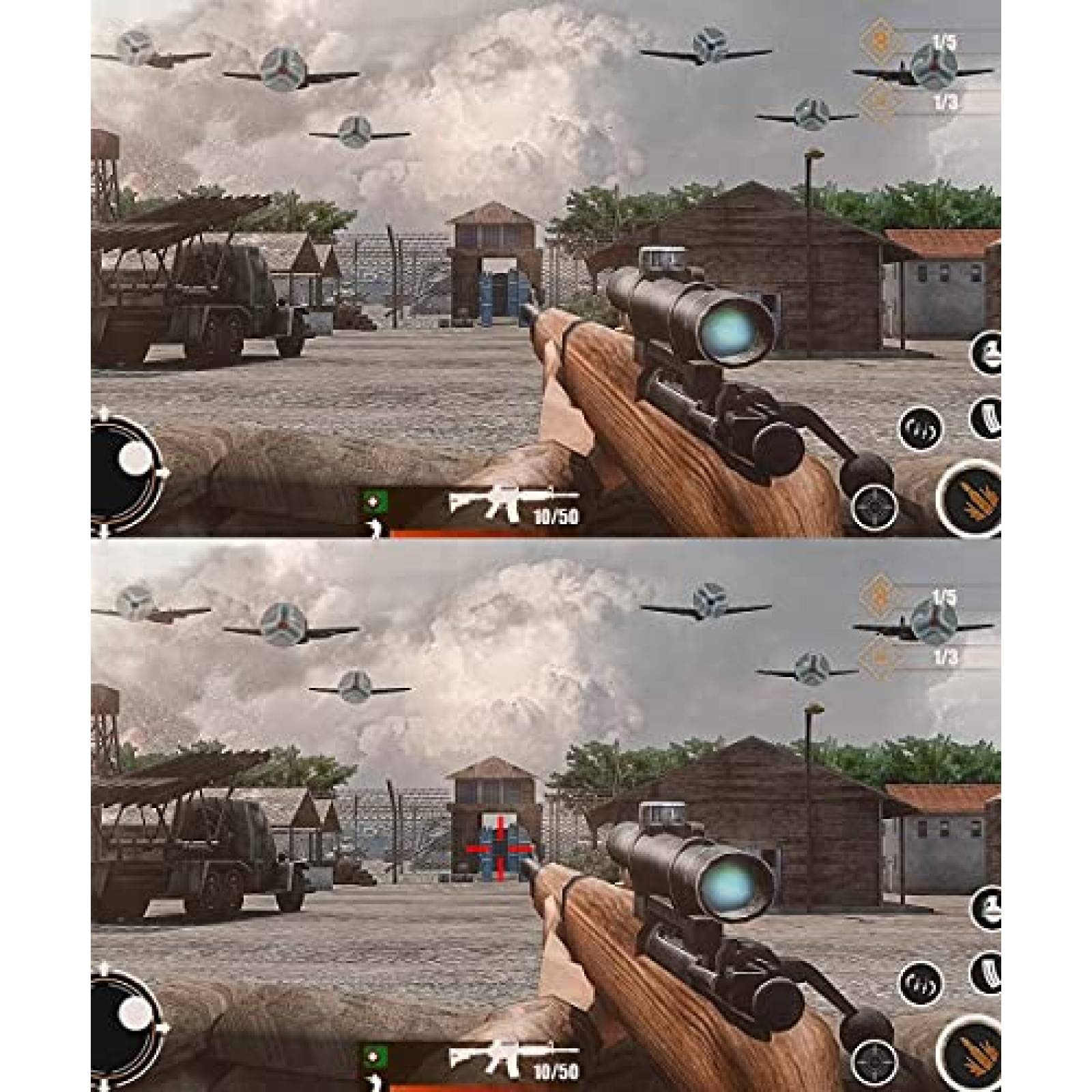 Pack stickers de mira TV Weska x22 reusables 7 diseños