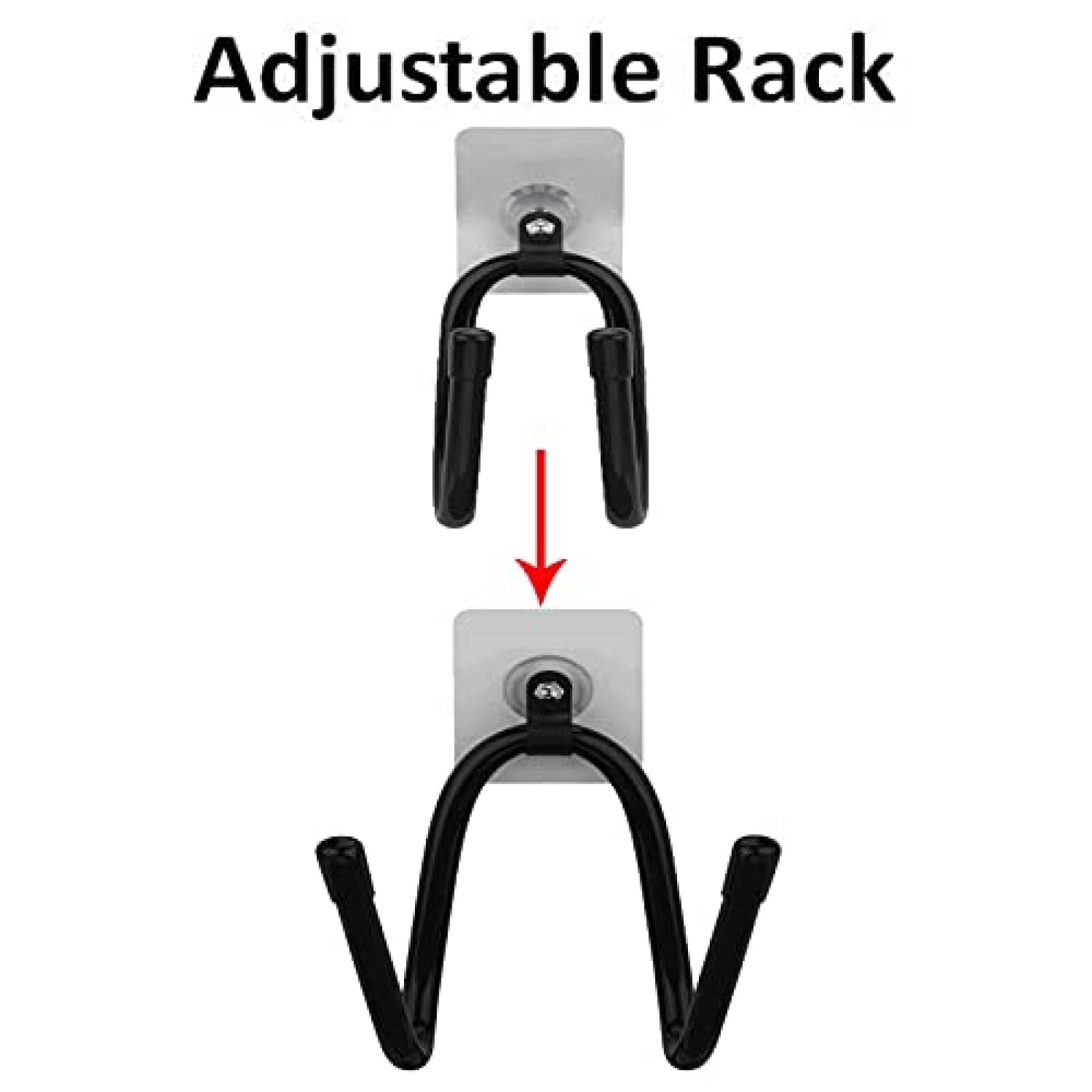 Pack montura para control Wall Mount Stand Holder x2 -Negro