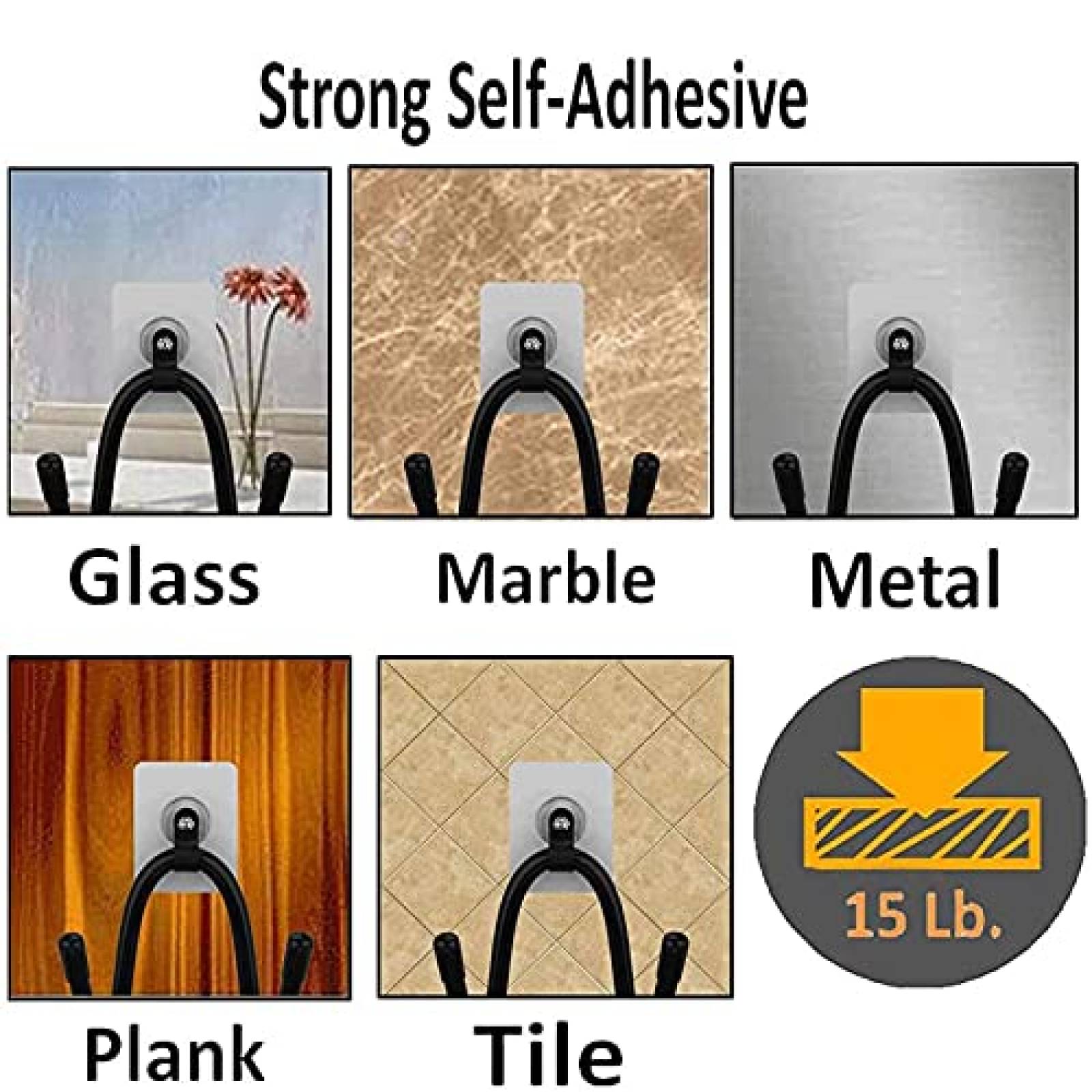 Pack montura para control Wall Mount Stand Holder x2 -Negro