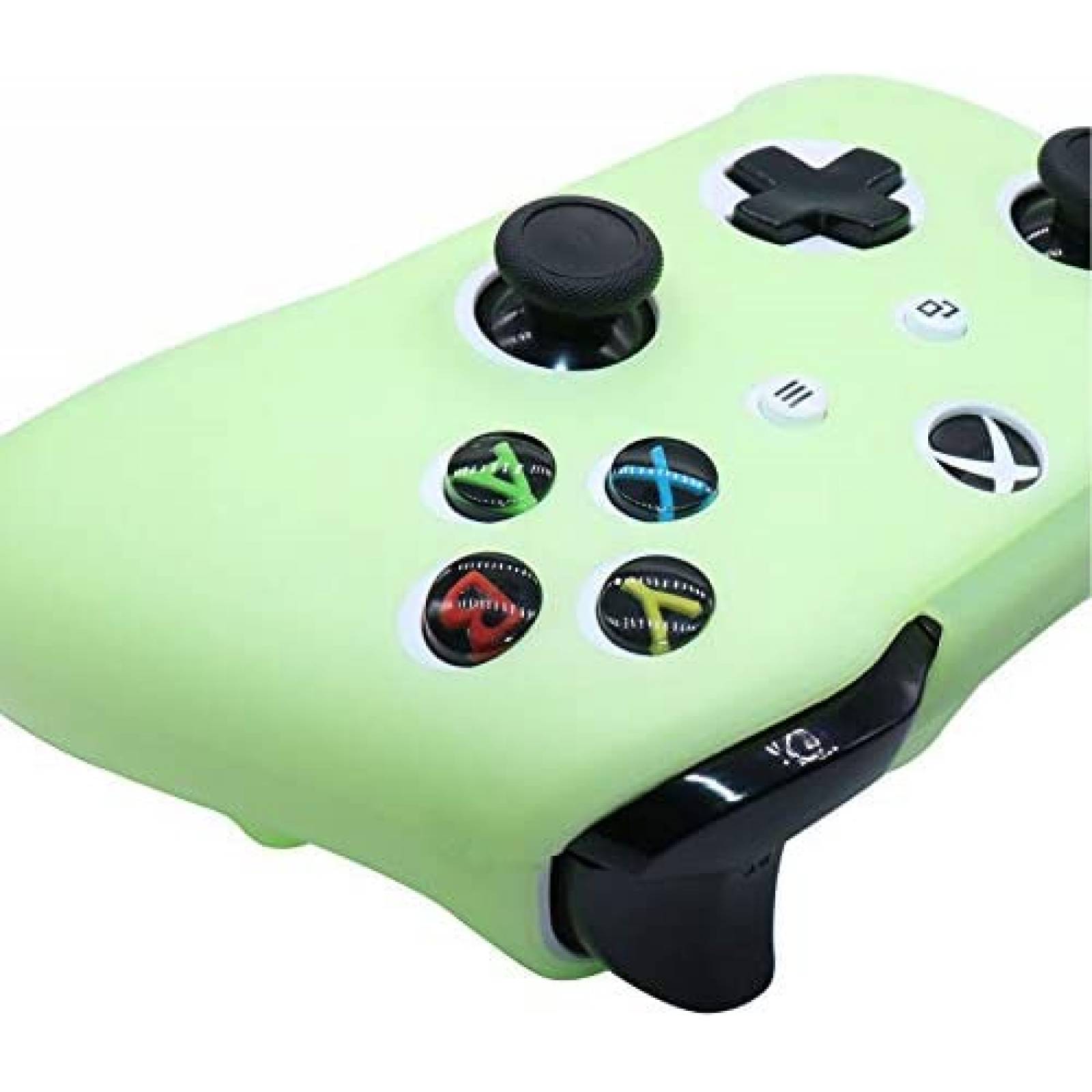 Funda de Silicon RALAN para Control de Xbox One -Verde