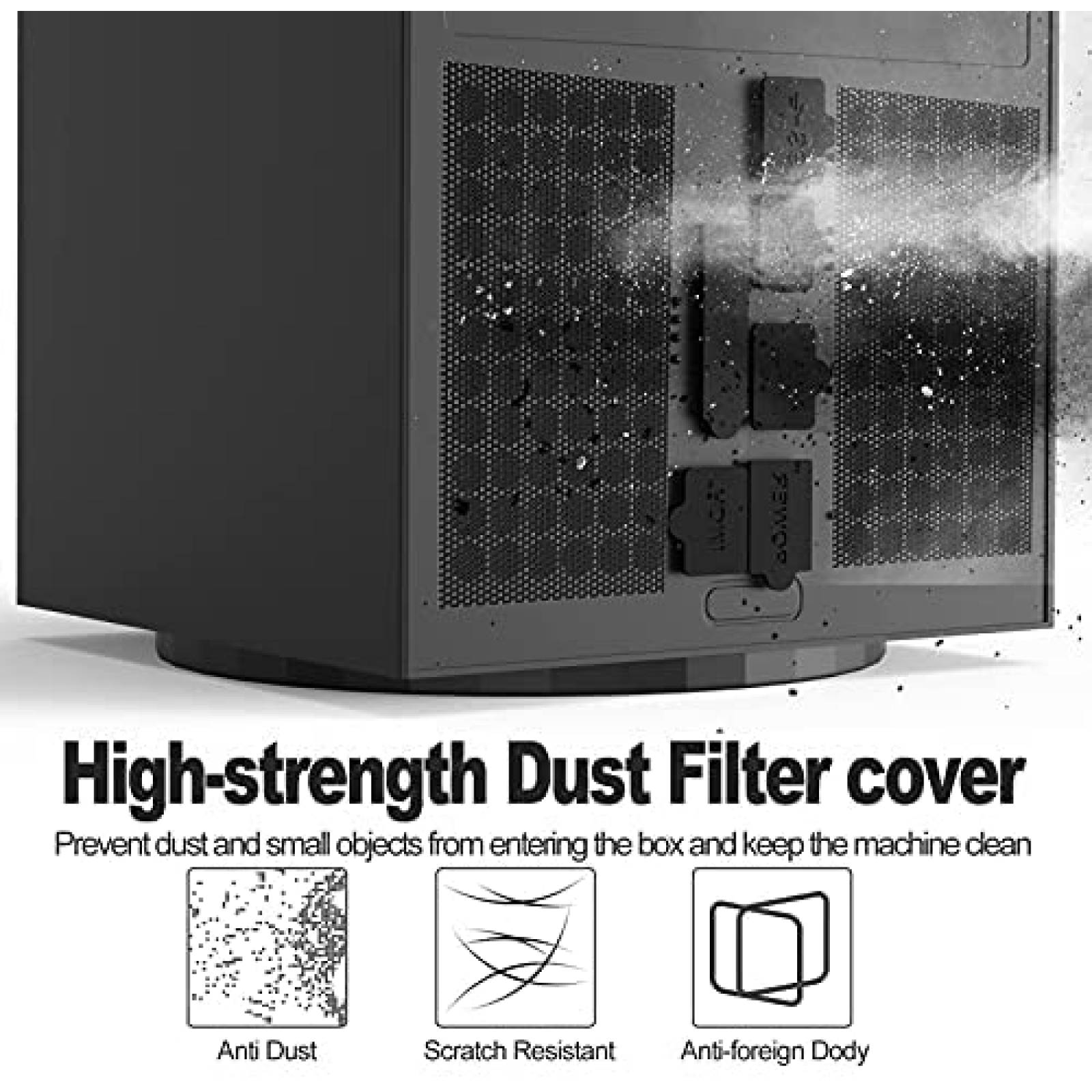 Set de Filtros de Polvo GAMSURFING para Xbox Serie X -Negro