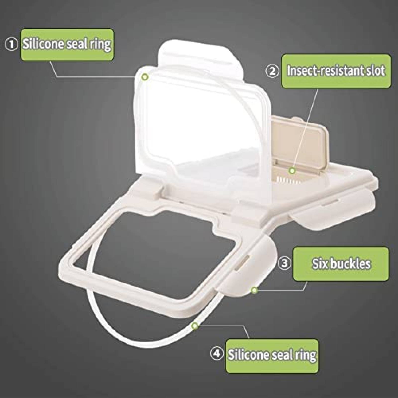 Contenedor Alimentos Mascotas Kathson Hermetico con Tapa