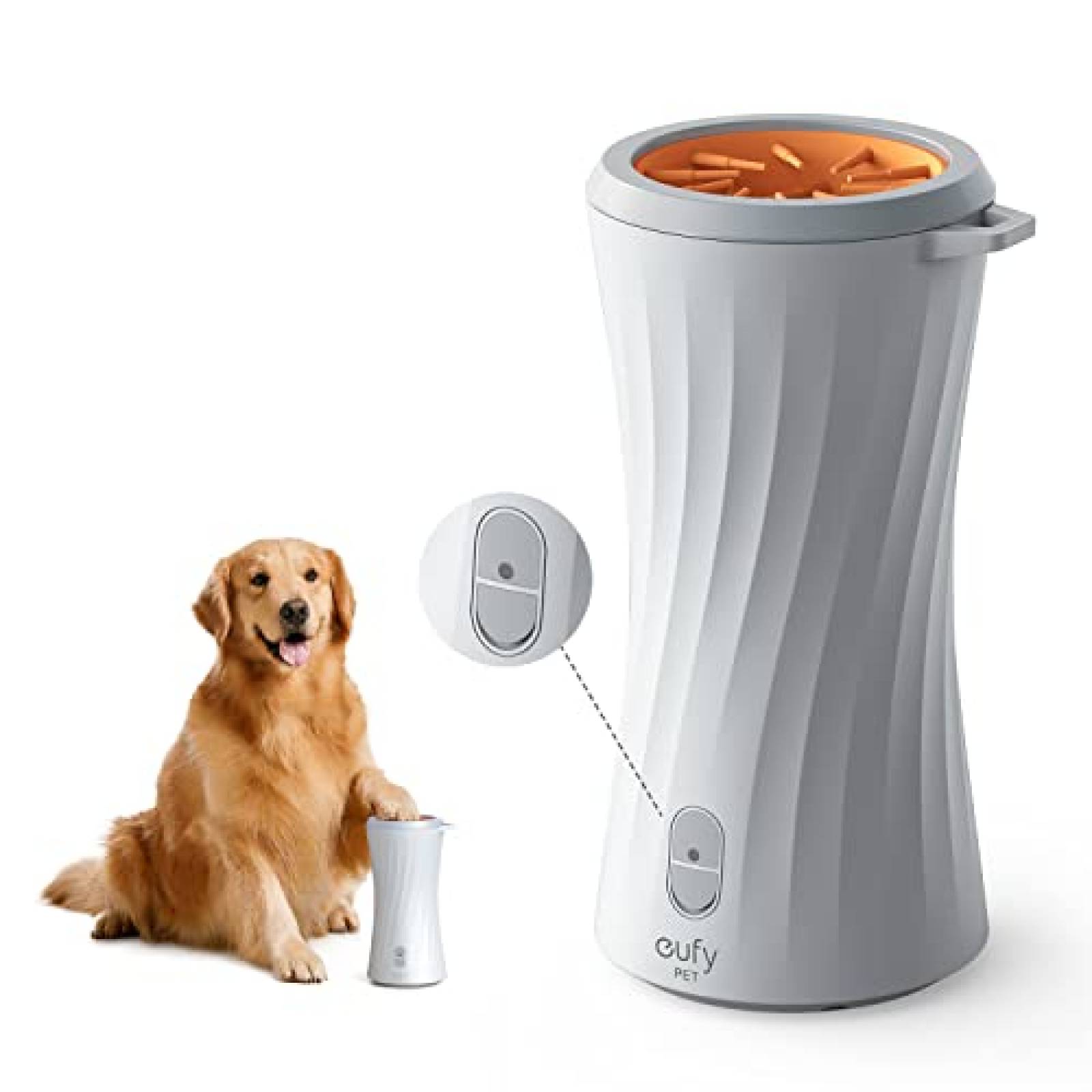 Limpiador de Patas Eufy Automatic Dog Cerdas Suaves IPX5