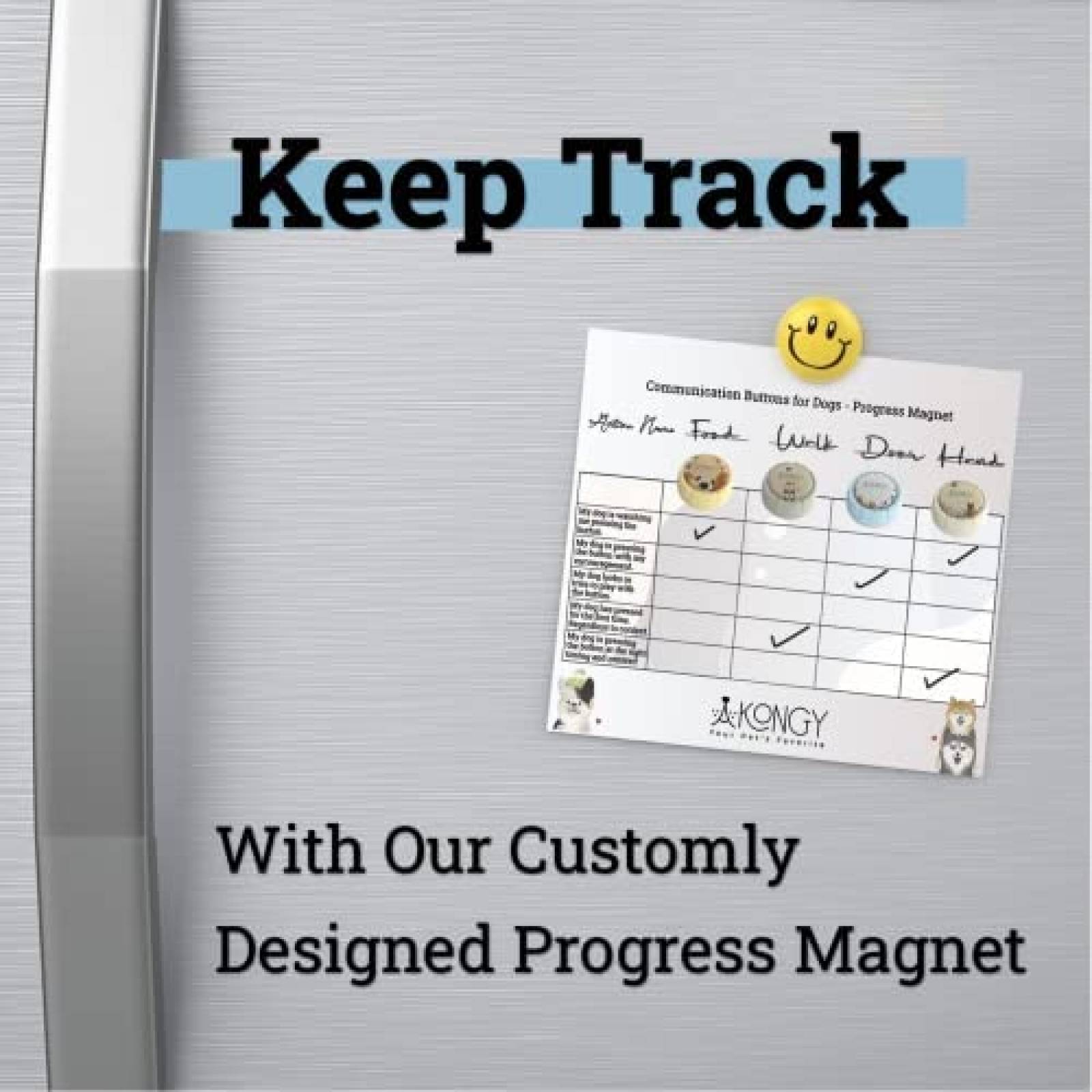 Botones de Comunicacion Akongy Mejor Sonido 30 seg 4 pz