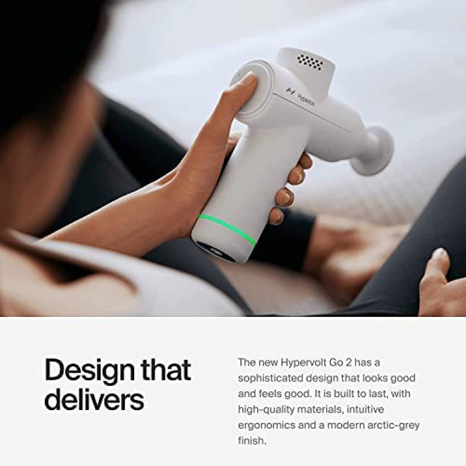 Pistola de Masaje Hyperice Hypervolt Go 2 Alivia Musculos