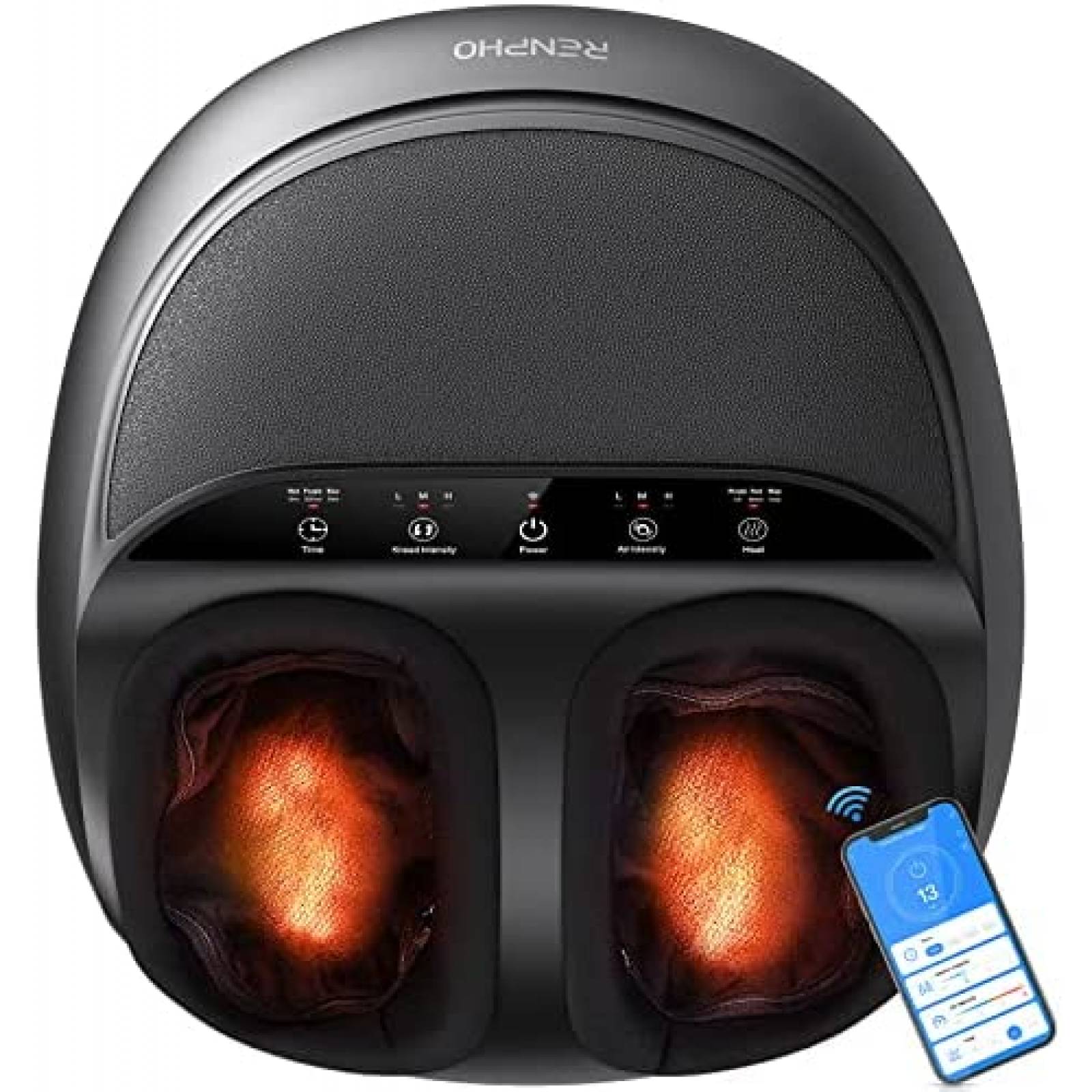 Masajerador RENPHO para Pies de Hombre talla 12 -Negro