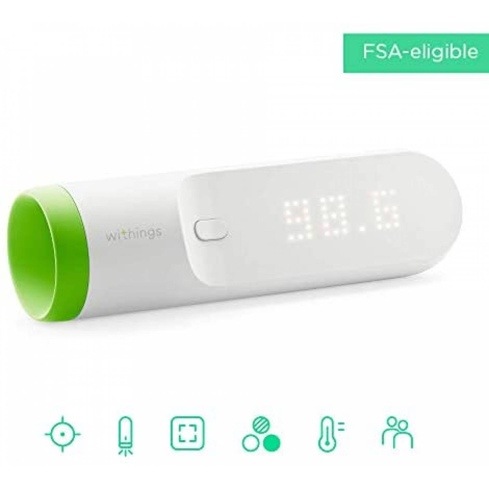 Termometro Inteligente Withings Thermo Sin Contacto -Blanco