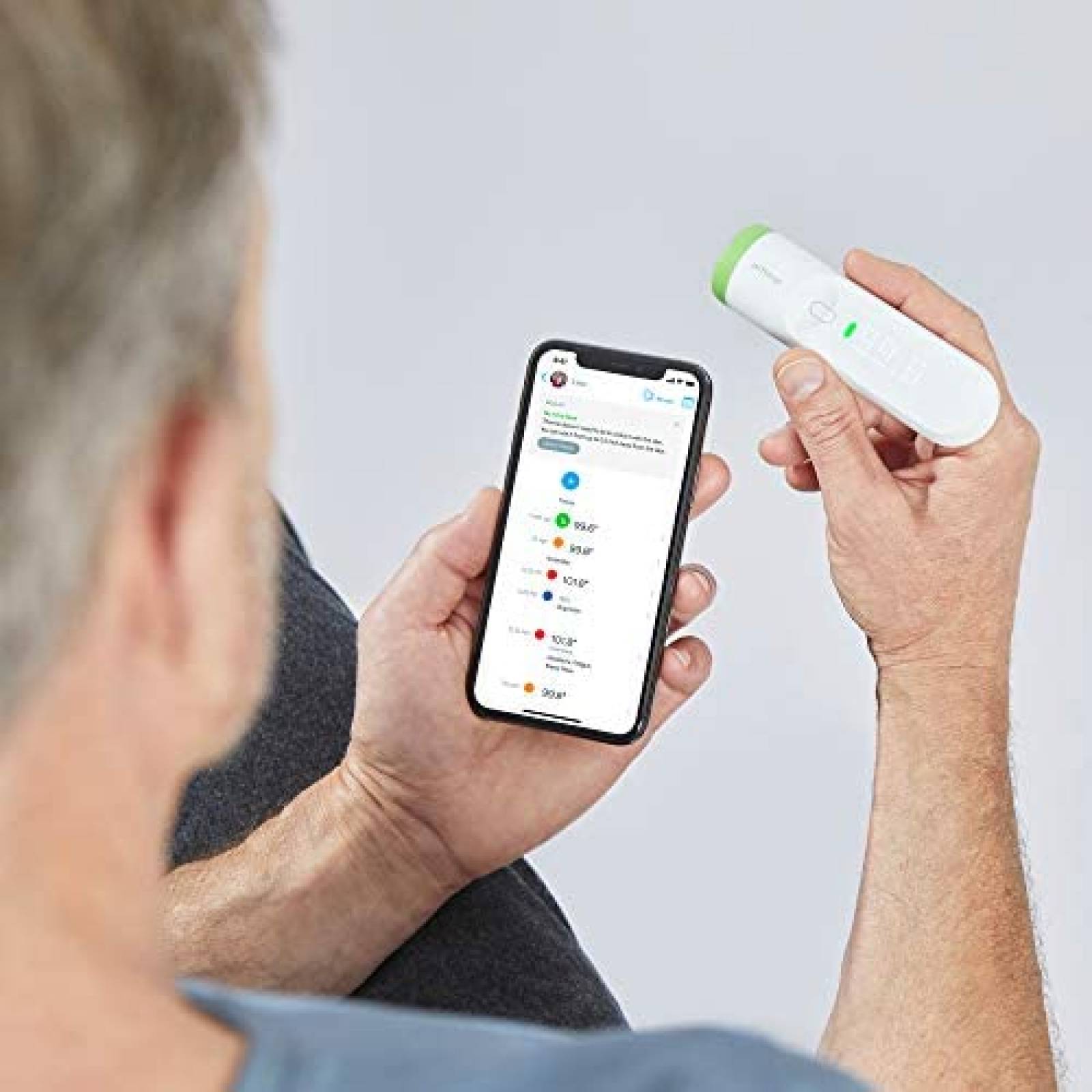 Termometro Inteligente Withings Thermo Sin Contacto -Blanco