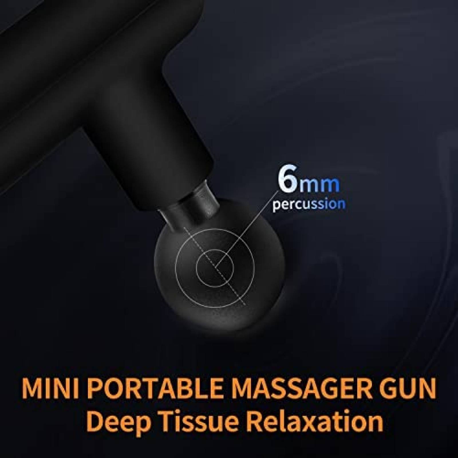 Mini Pistola de Masaje KOMBELLA Portatil de Tejidos Profundos