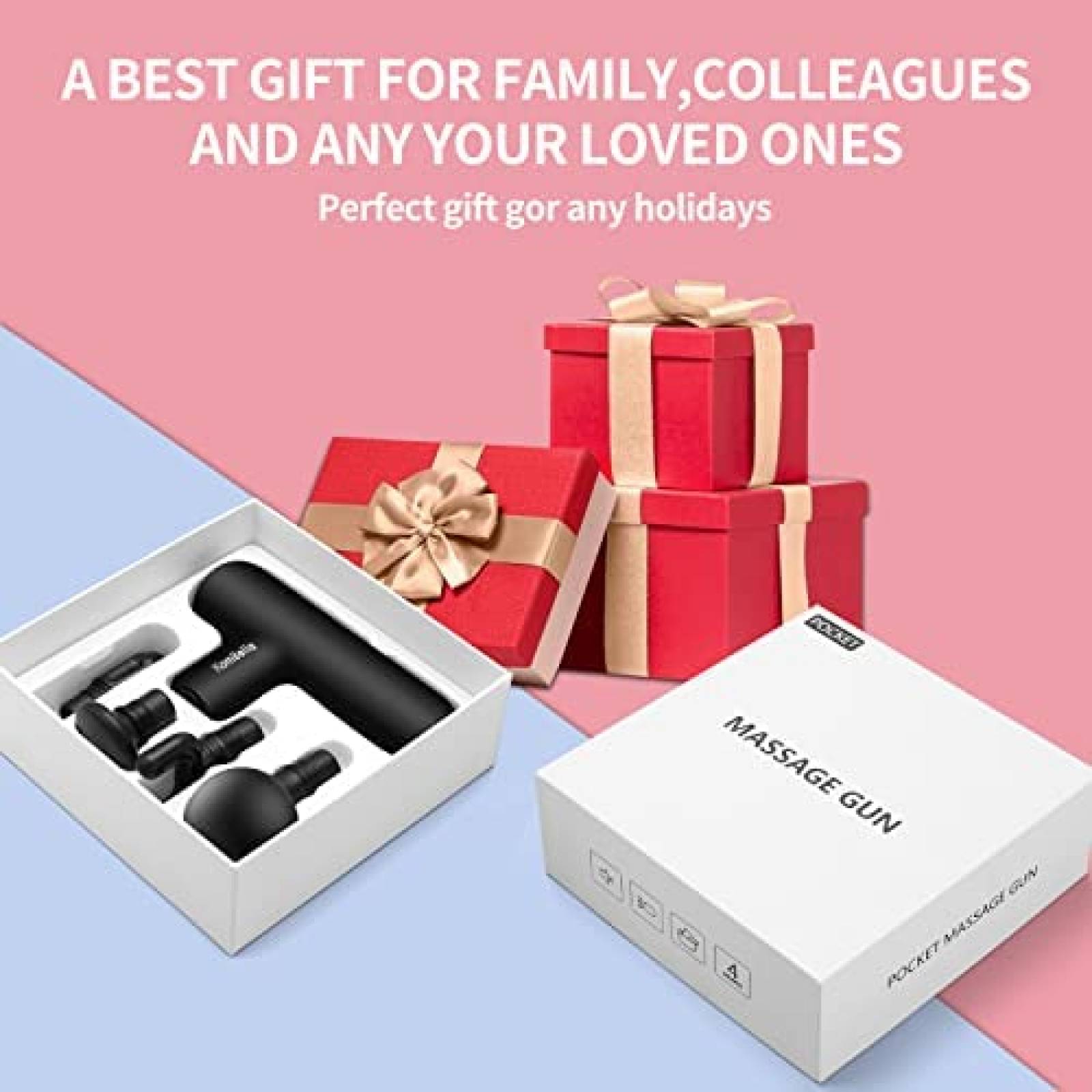 Mini Pistola de Masaje KOMBELLA Portatil de Tejidos Profundos