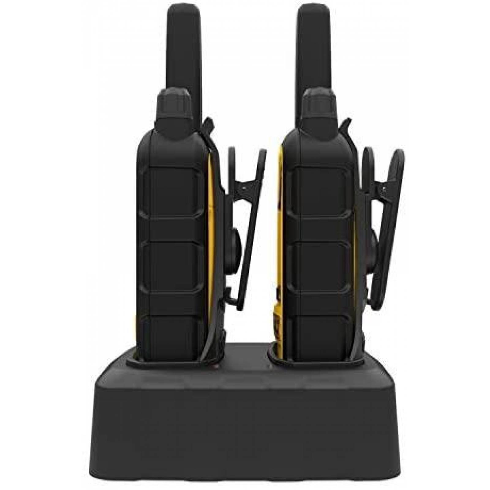 Walkie Talkies DEWALT DXFRS800 2 Pzs 2W Alto Rango -Amarillo