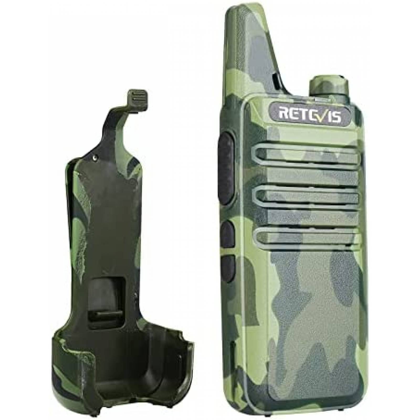 Kit 4 Radios Retevis RT22 Walkie Talkies Recargable -Verde