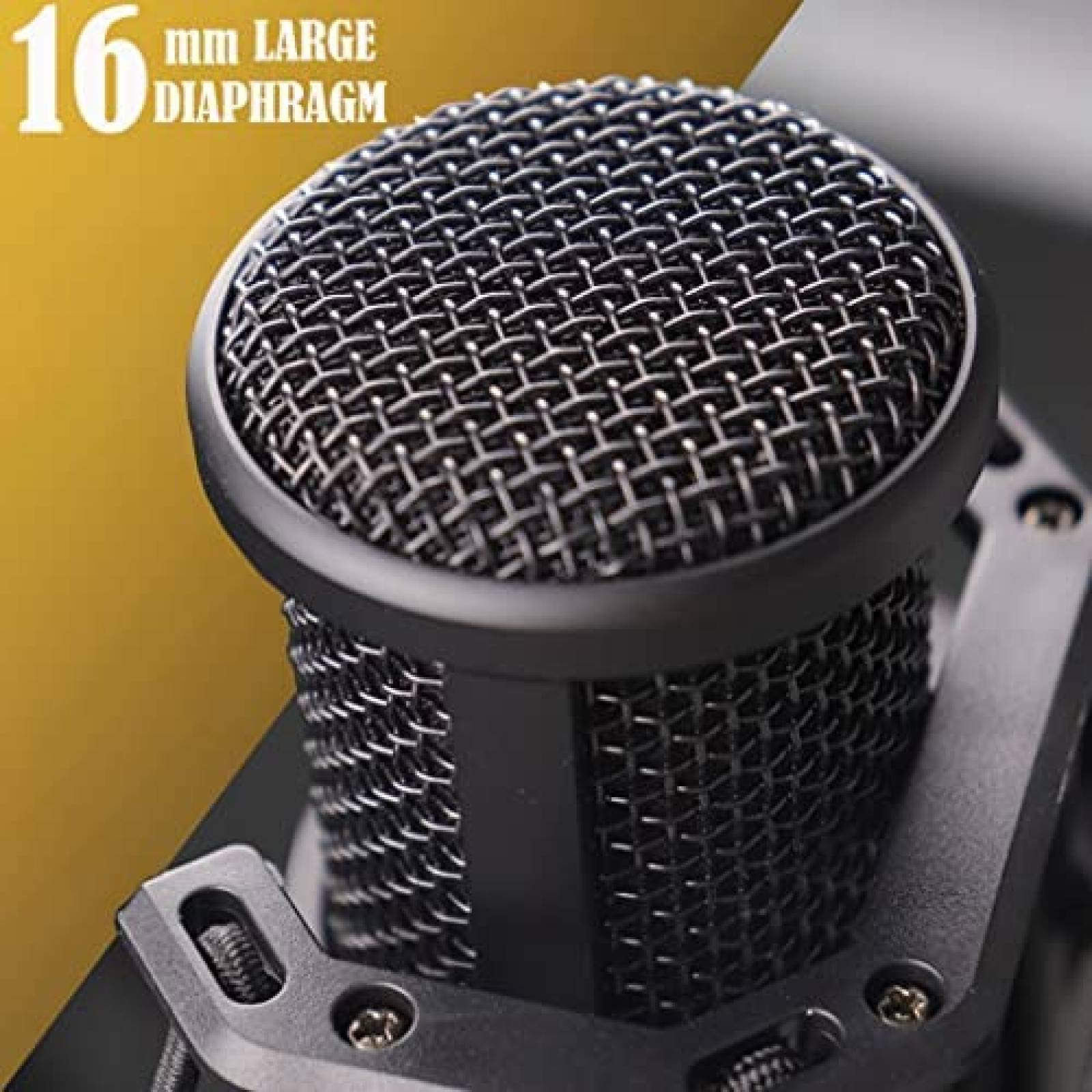 Kit De Microfono Para Podcast LKKRO Cardioide + Accesorios