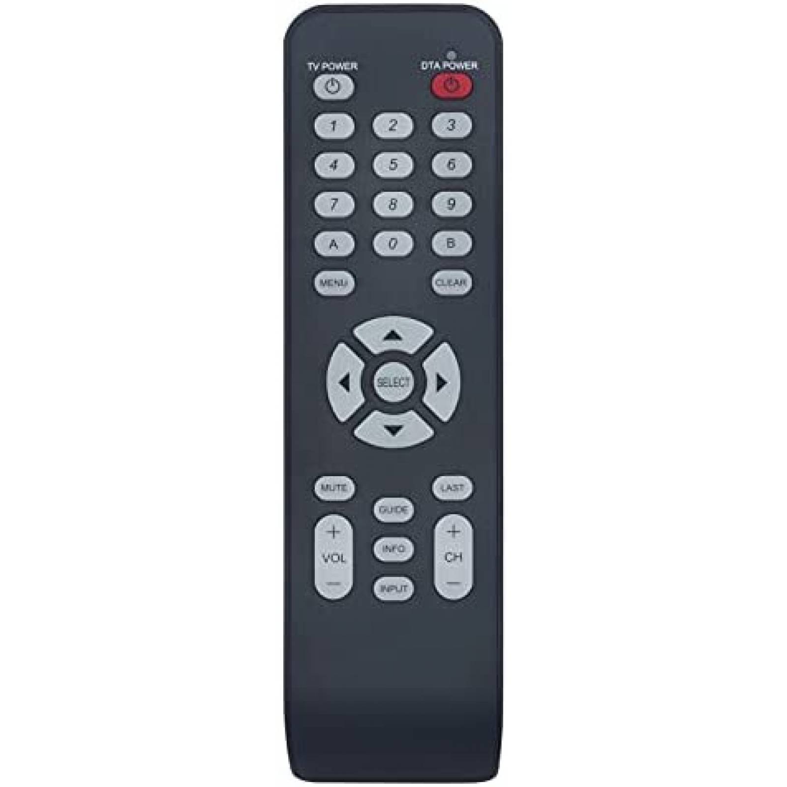 Control Remoto WINFLIKE Reproductor de TV Time Warner -Negro