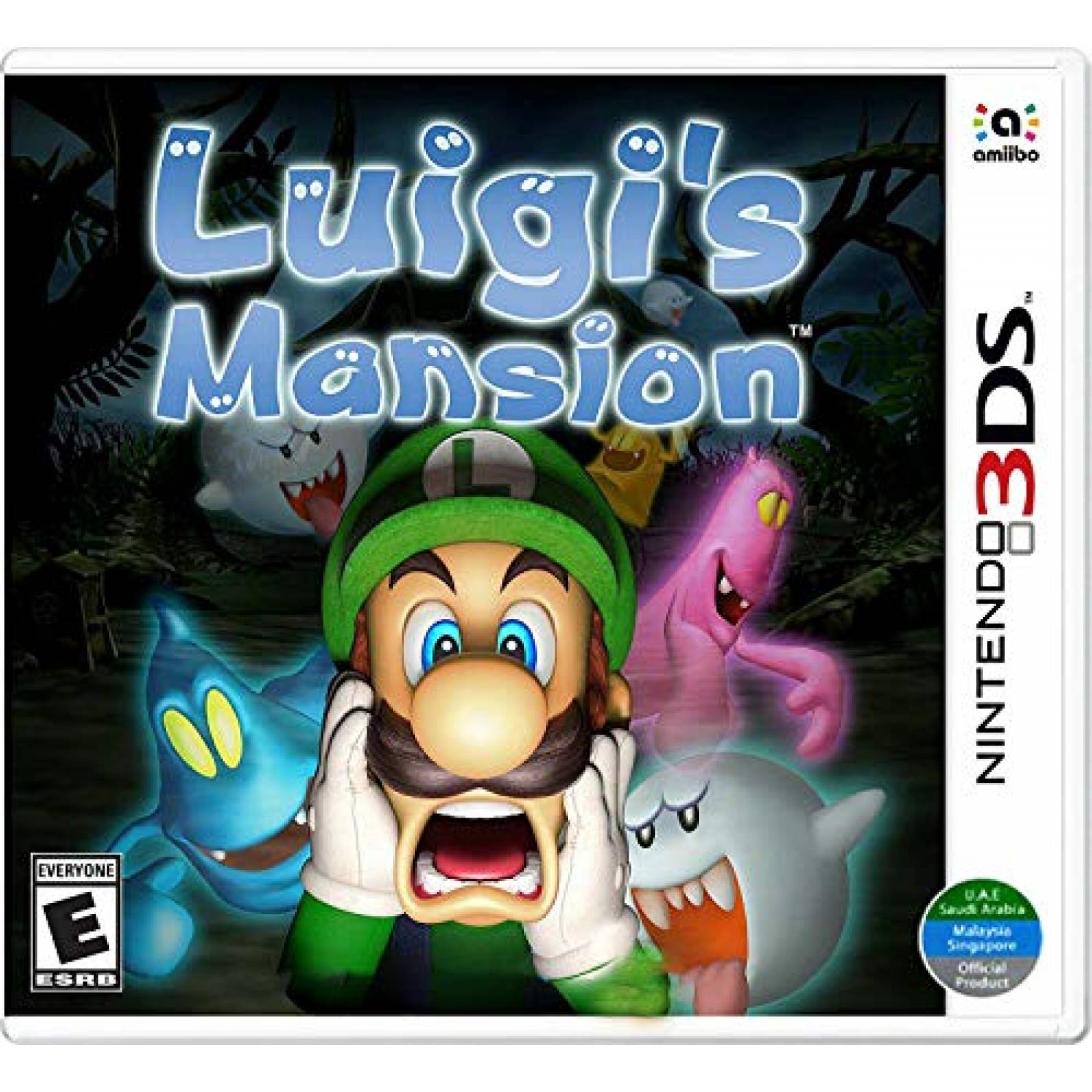 Videojuego Nintendo Luigi's Mansion 3DS World Edition -Negro