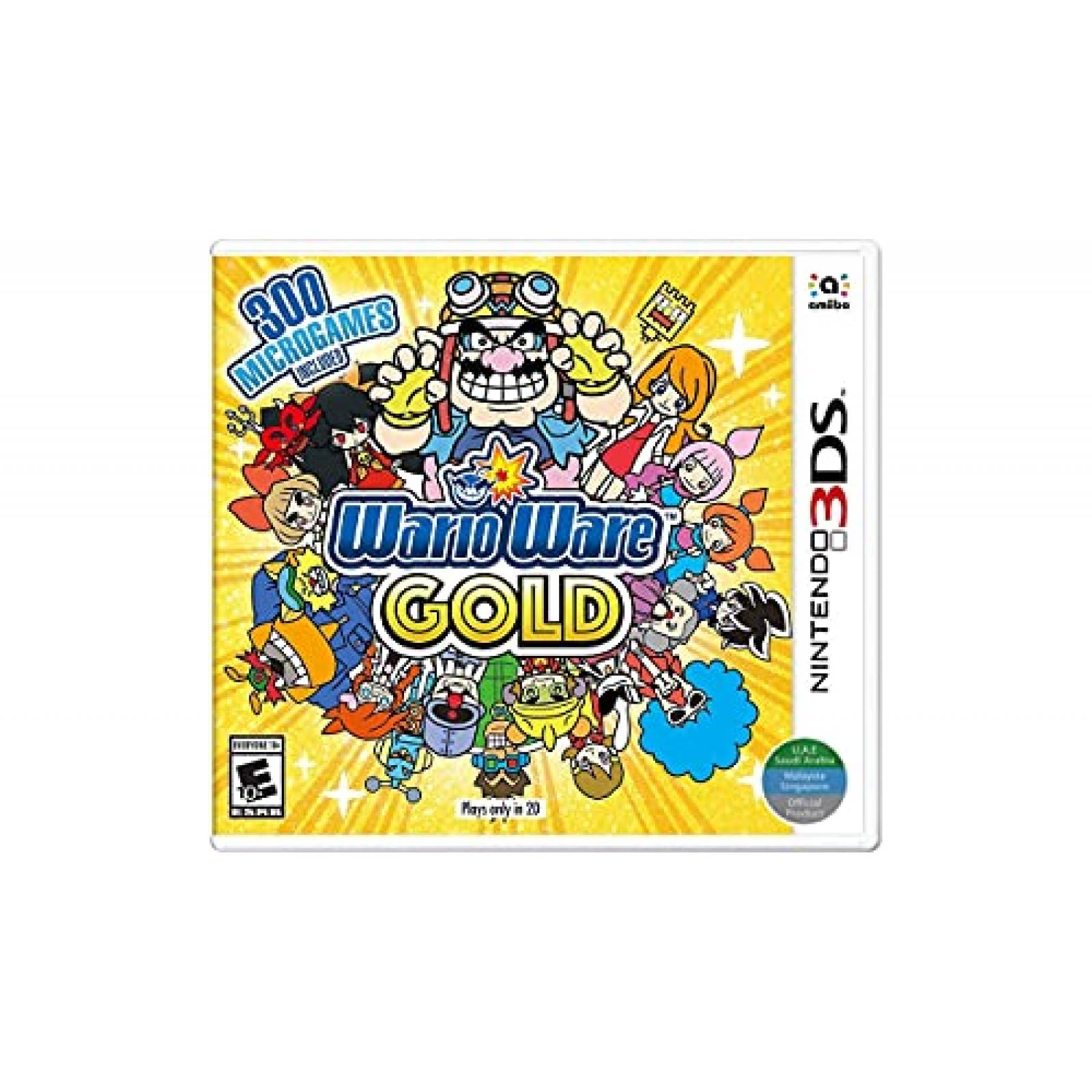 Videojuego Warioware Gold para Nintendo 3DS -Amarillo