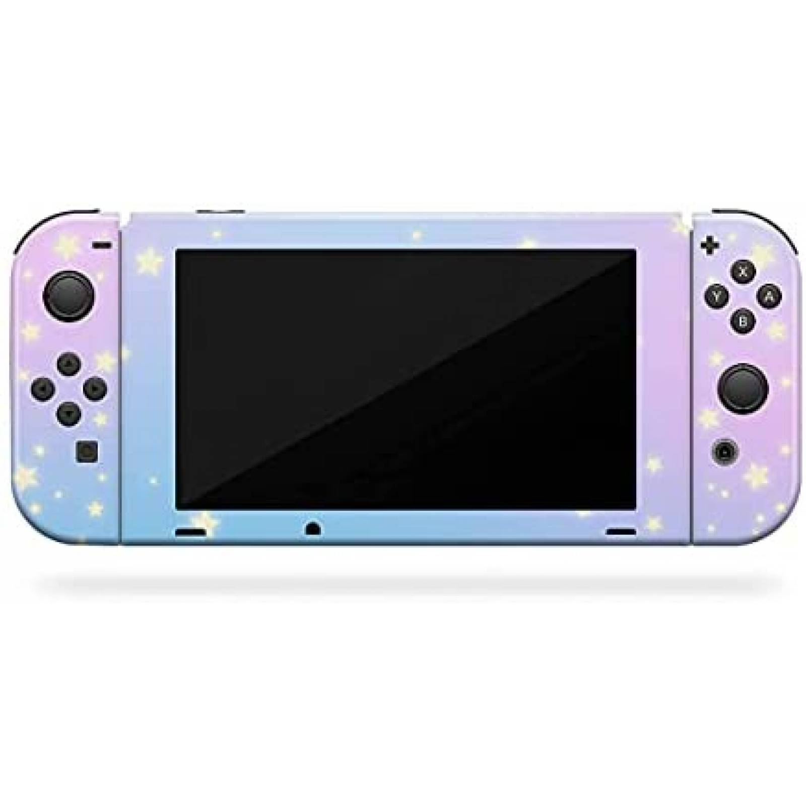 Skin Consola TACKY DESING Nintendo Switch Nubes Luna -Morado