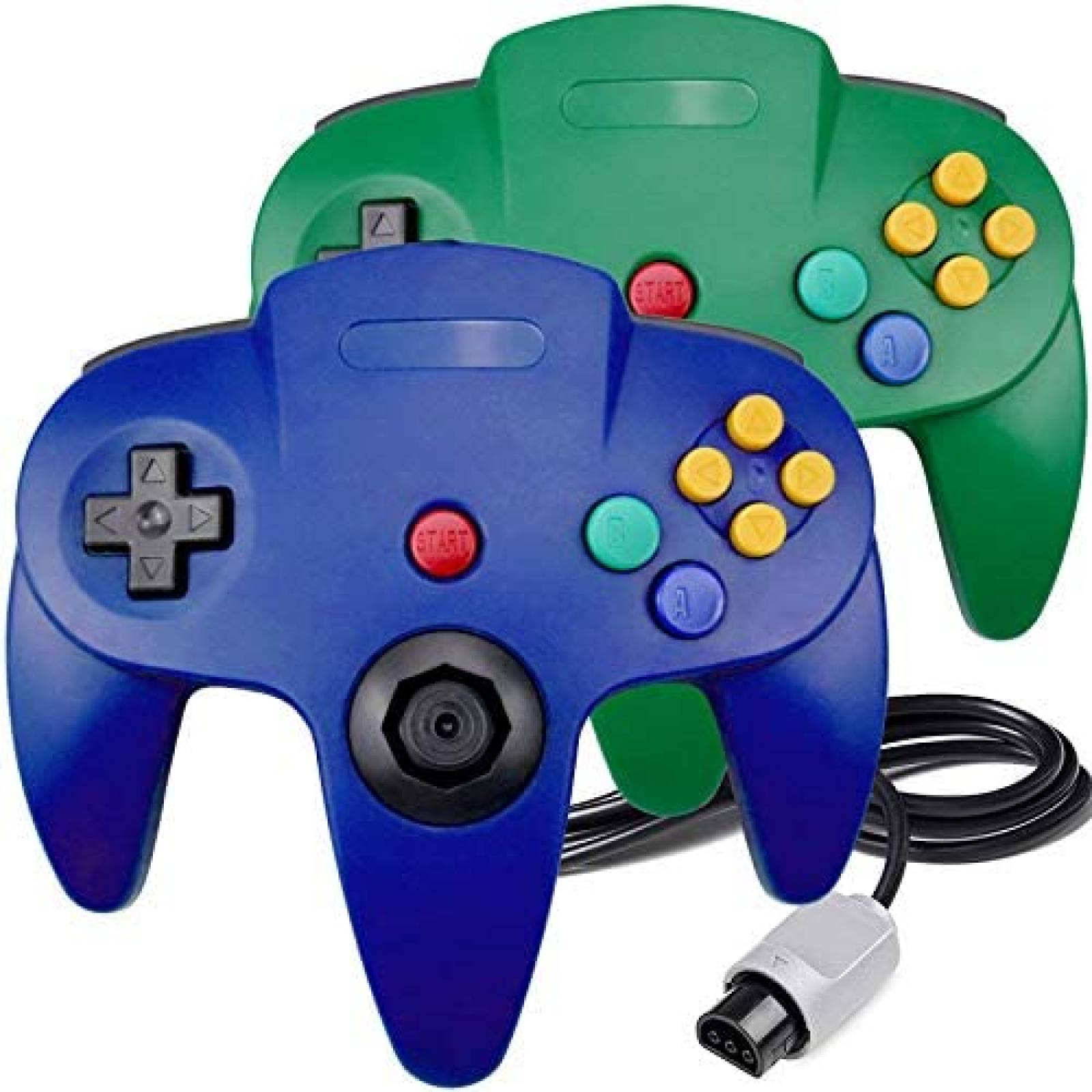 Controles King Smart N64 Paquete de 2 para Nintendo 64