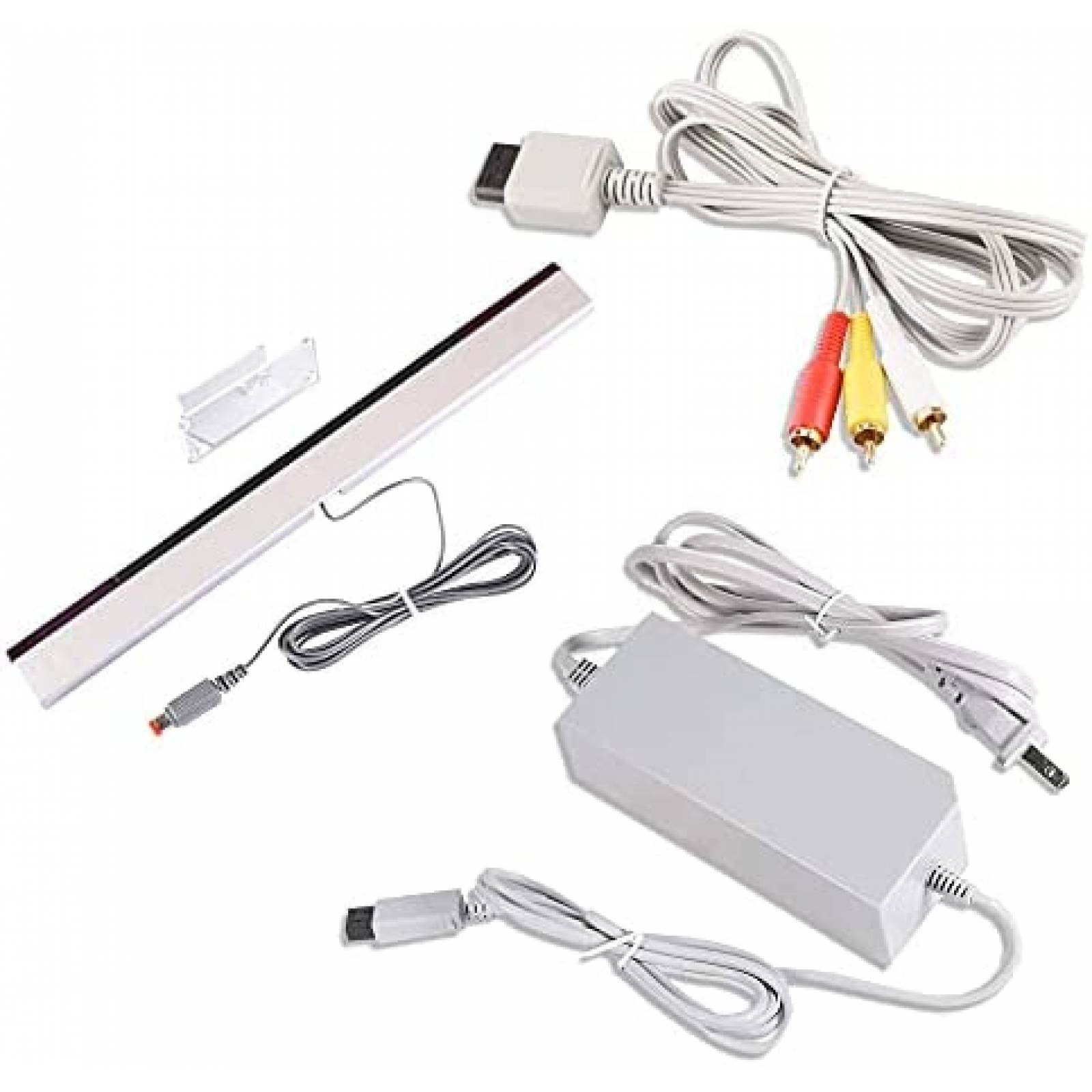 Kit Accesorios Xahpower Compatible Con Nintendo Wii -Blanco