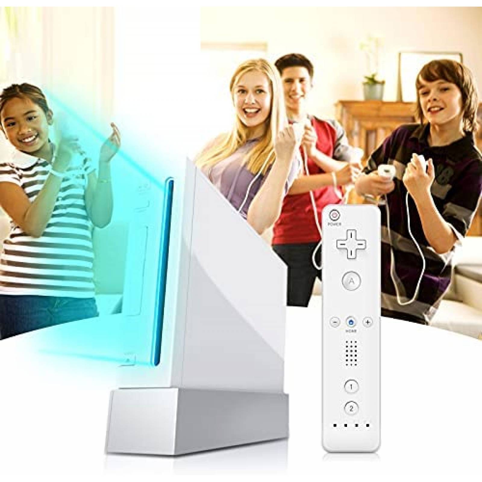 Control Gaming Y-Team Wii Remote Gamepad Nintendo -Blanco