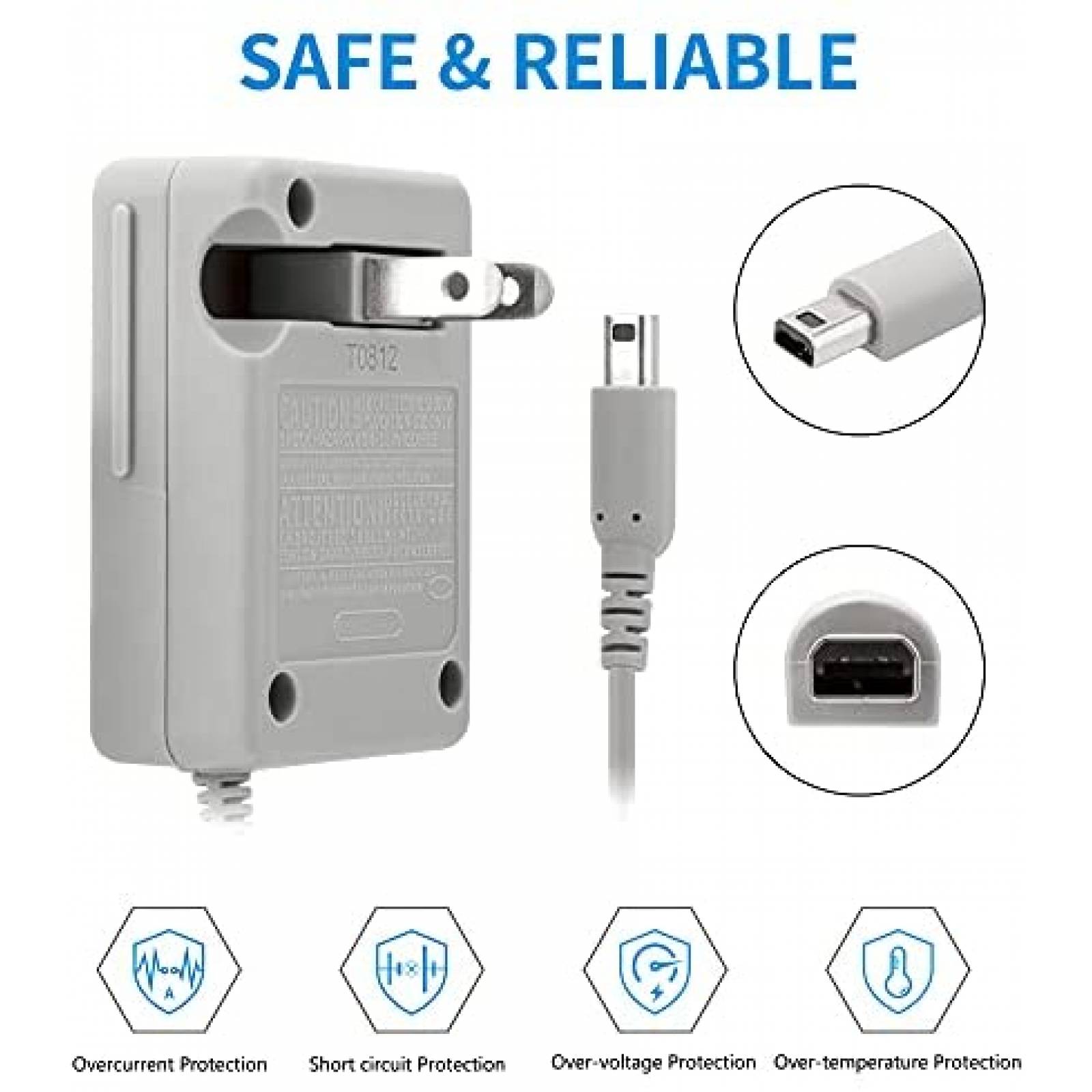 Cargador Consola Funturbo Nintendo 3DS Auriculares 240V