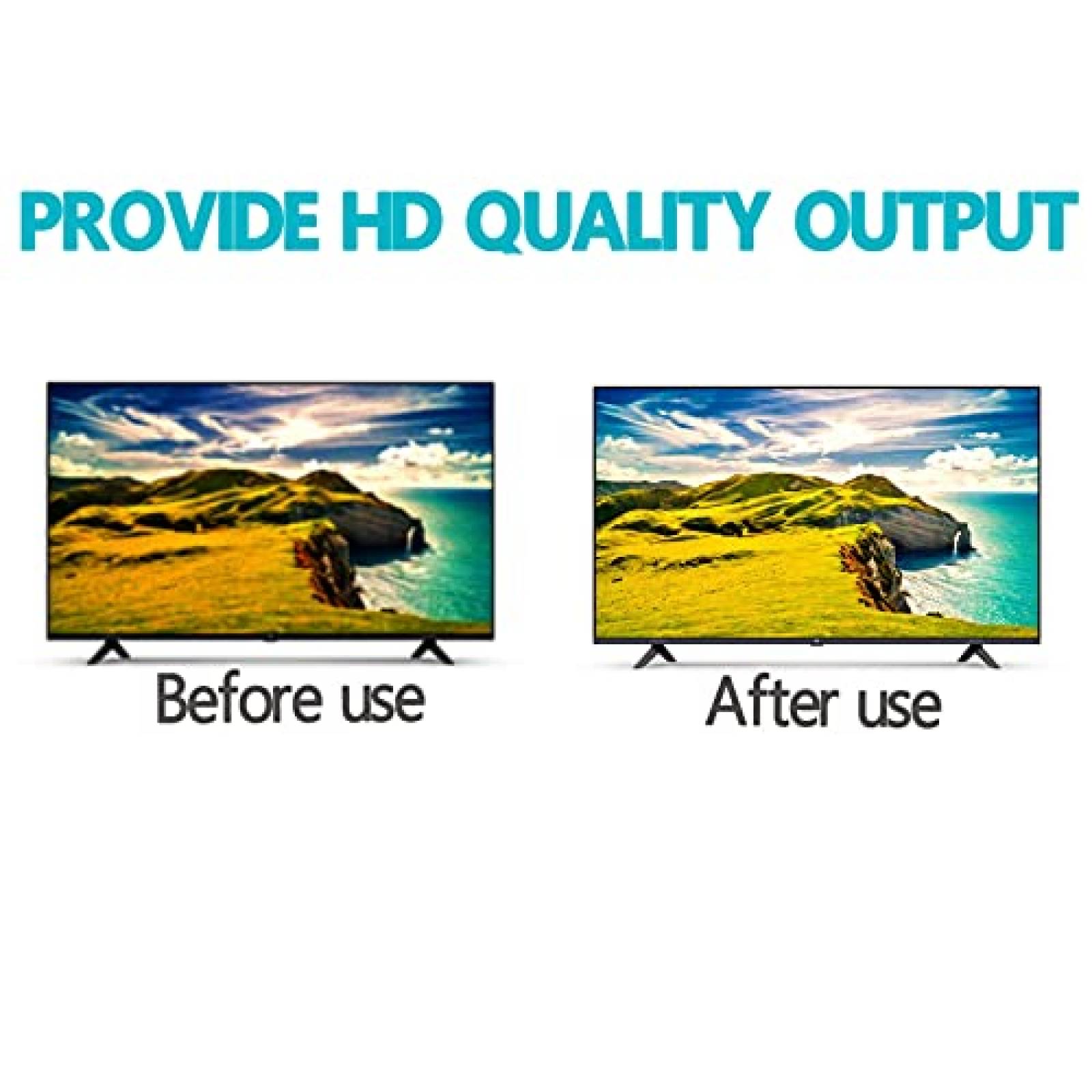 Cable Jedihra 5.9FT Componentes AV Para Nintendo Wii/Wii U