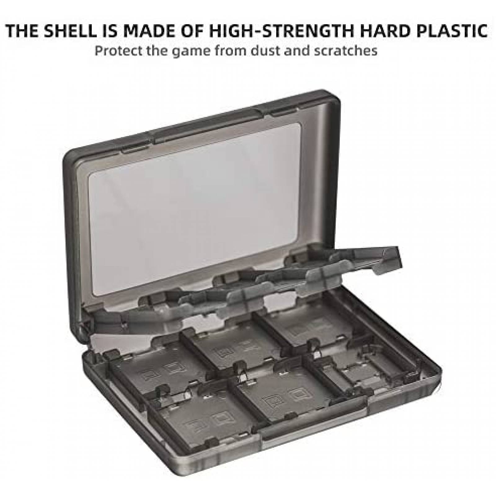 Estuche Xahpower para Tarjetas de Juego 3DS -Negro