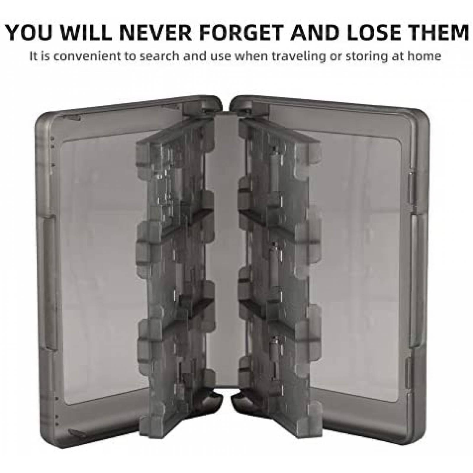 Estuche Xahpower para Tarjetas de Juego 3DS -Negro