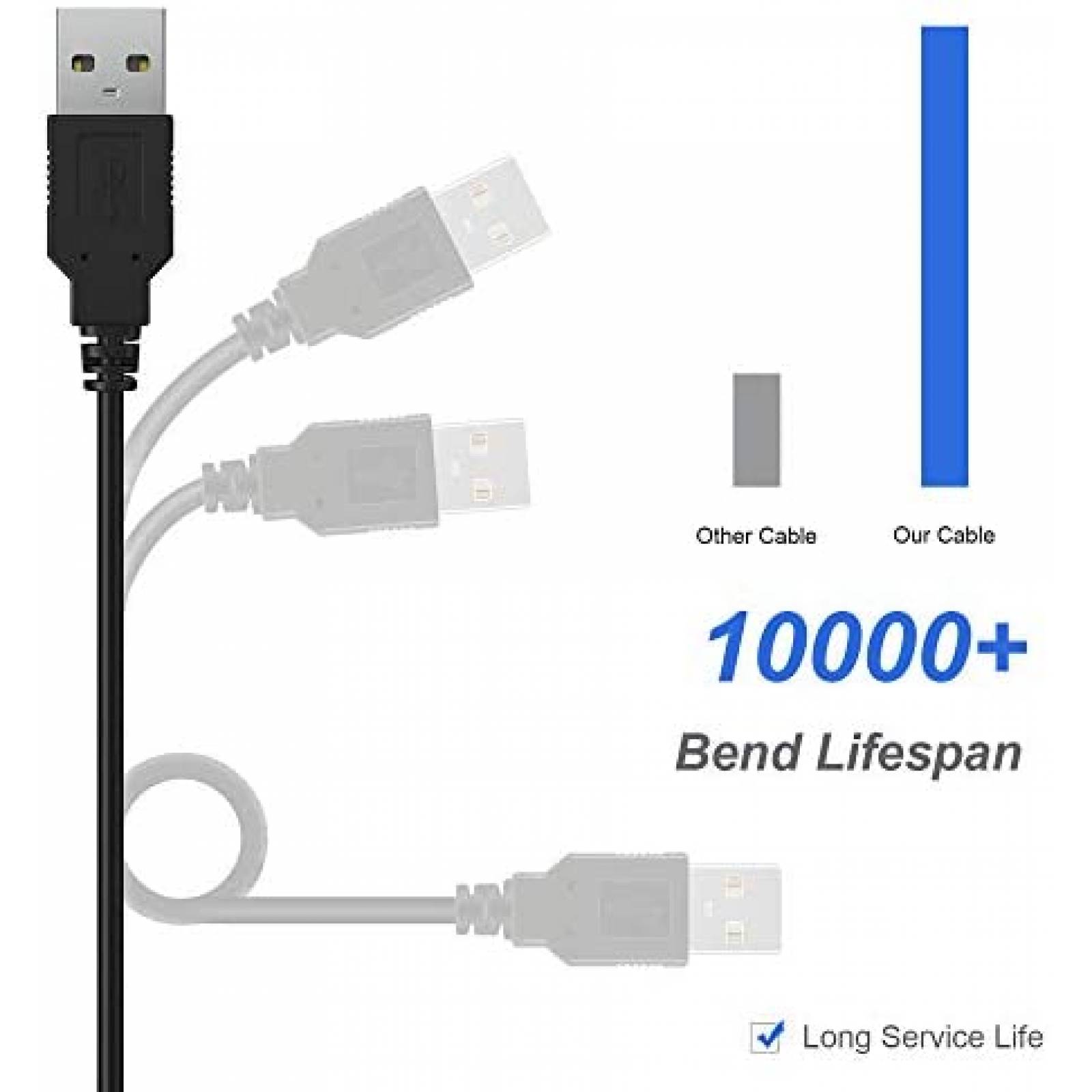 Cable Cargador CSTESVN 3.9ft USB Incluye 3 Stylus para DSi