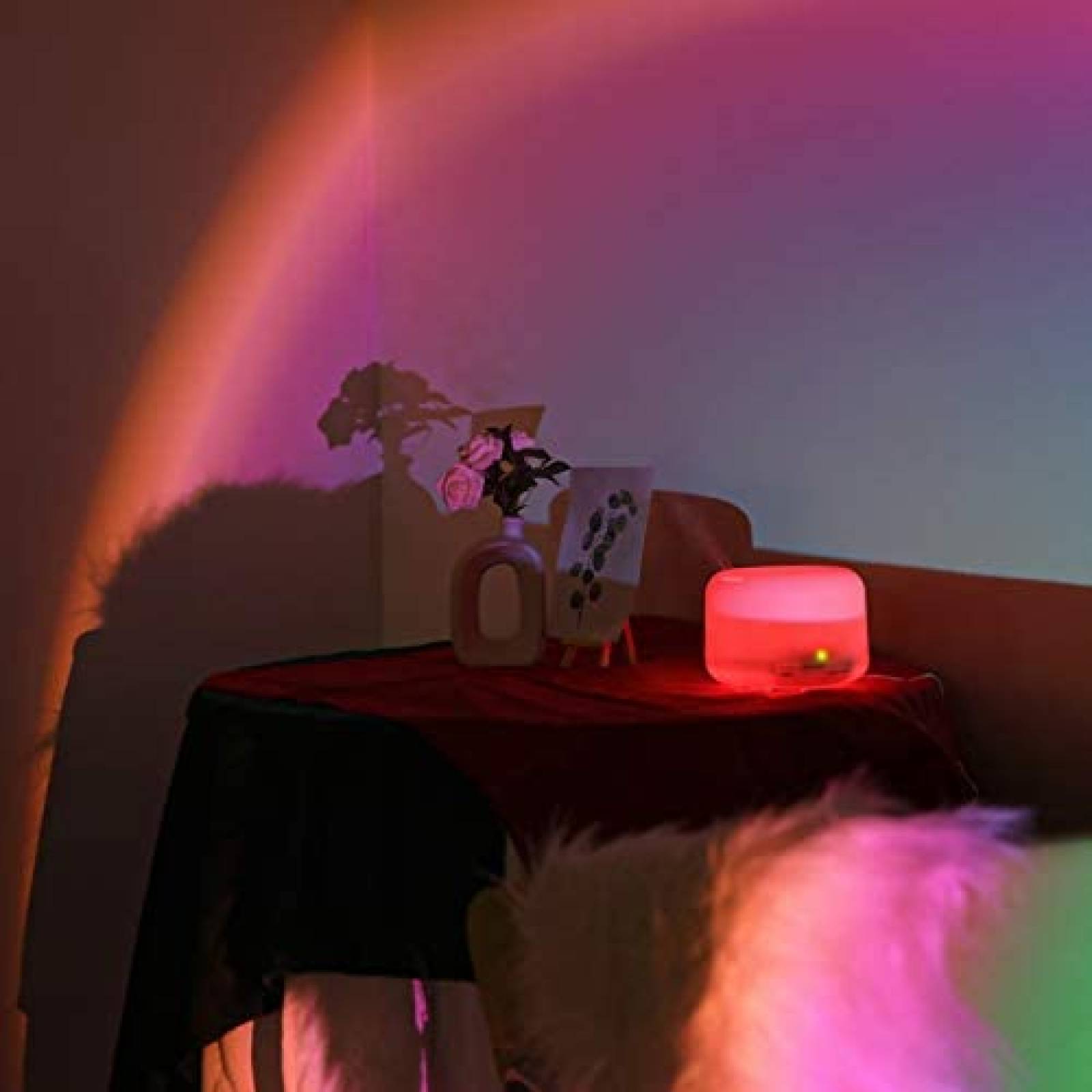 Lampara Proyector Esova de 180 Luz Tipo Arco iris -Negro