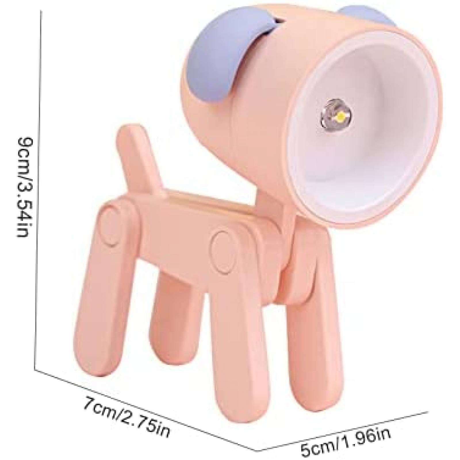 Lampara de Noche DCQRY de Perrito Mini 6 pcs -Multicolor