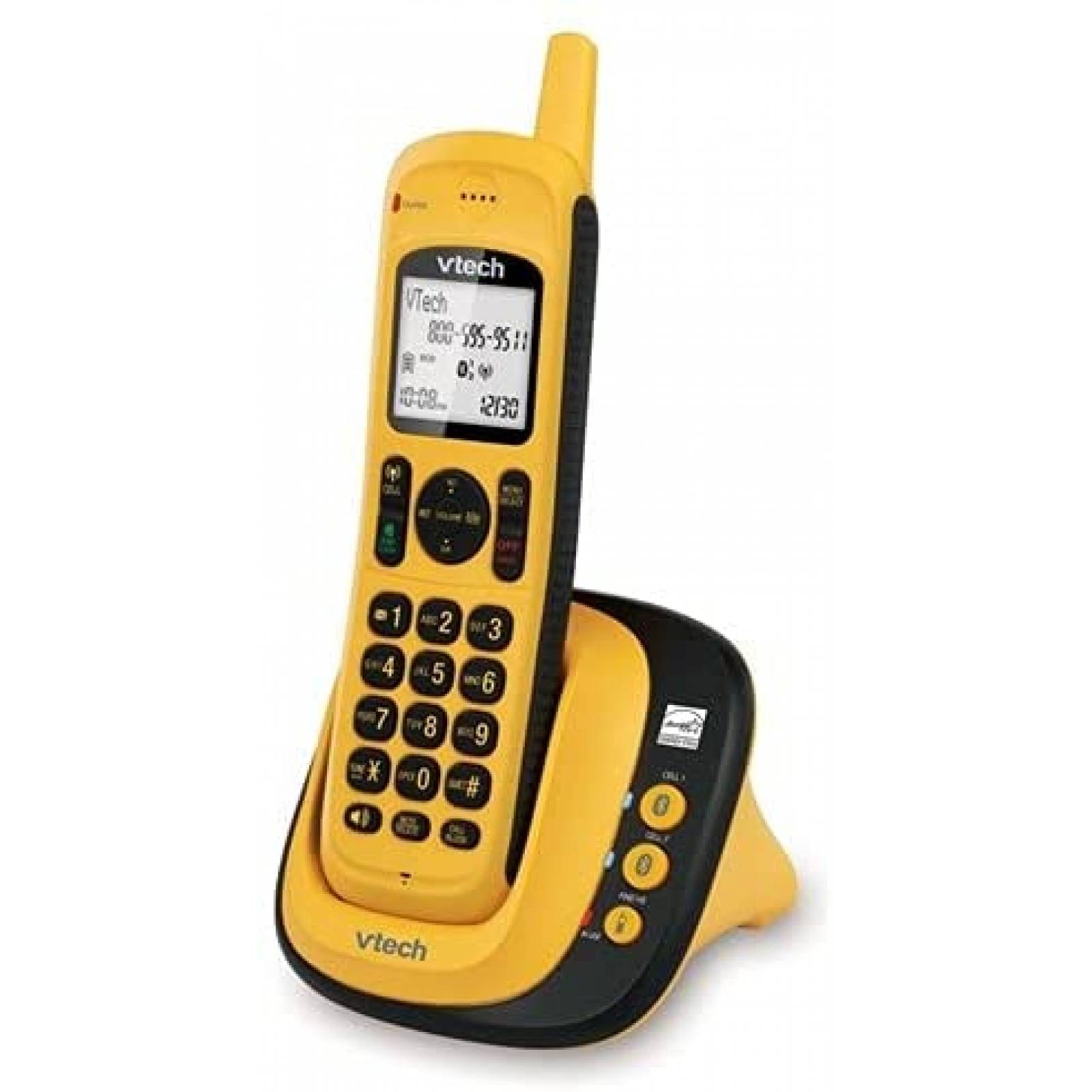 Telefono inalambrico VTech DS6161w uso rudo -Amarillo