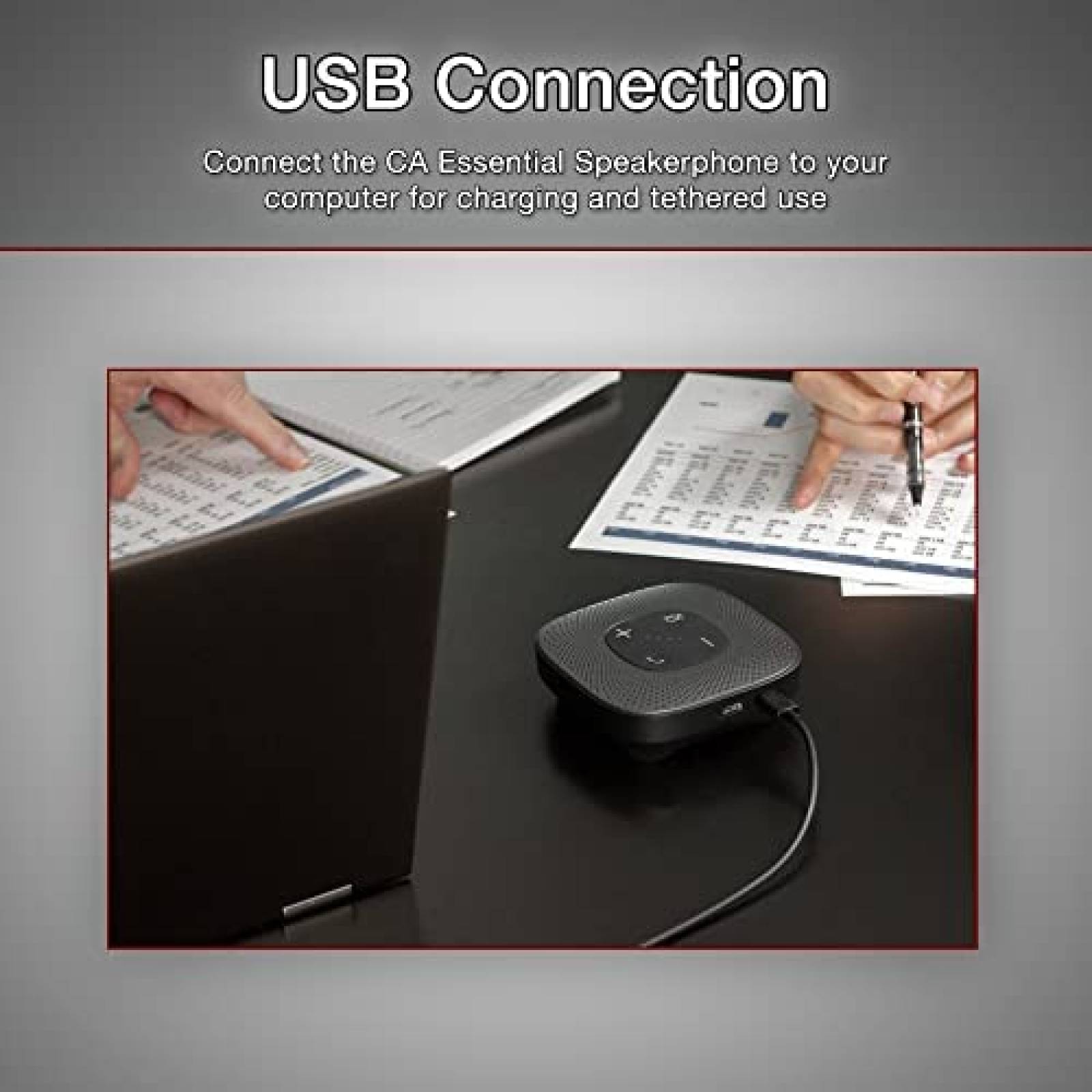 Bocina inalambrica Cyber Acoustics SP-2000 66ft -Negro